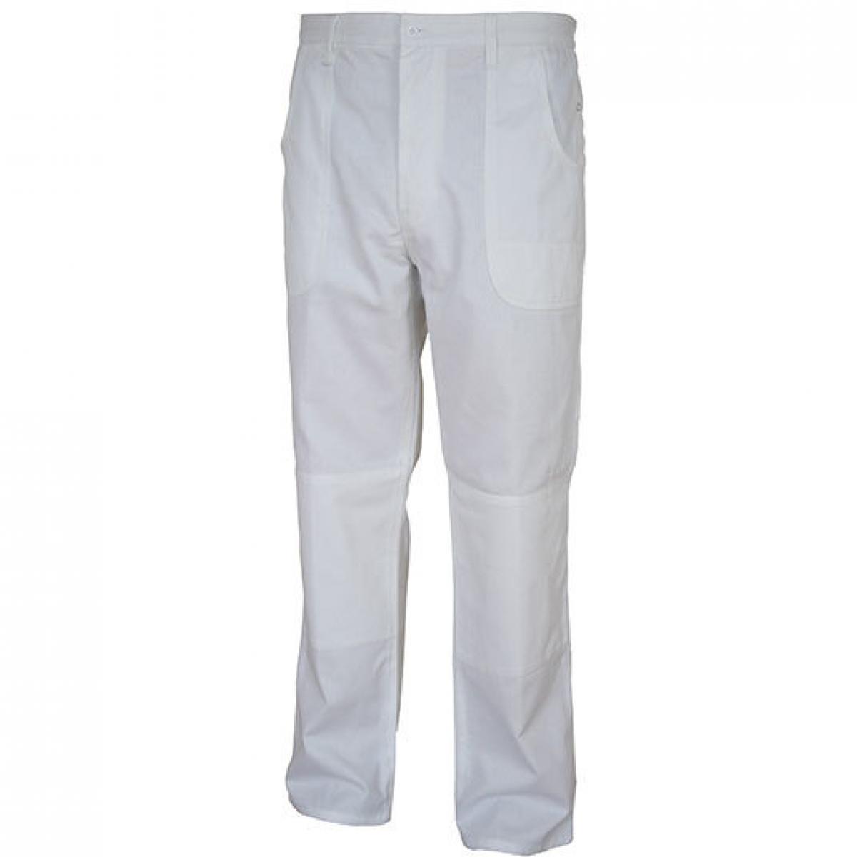 Hersteller: Carson Classic Workwear Herstellernummer: KTH709H Artikelbezeichnung: Herren Classic Work Pants Arbeitshose / Bei 60 Grad waschbar Farbe: White