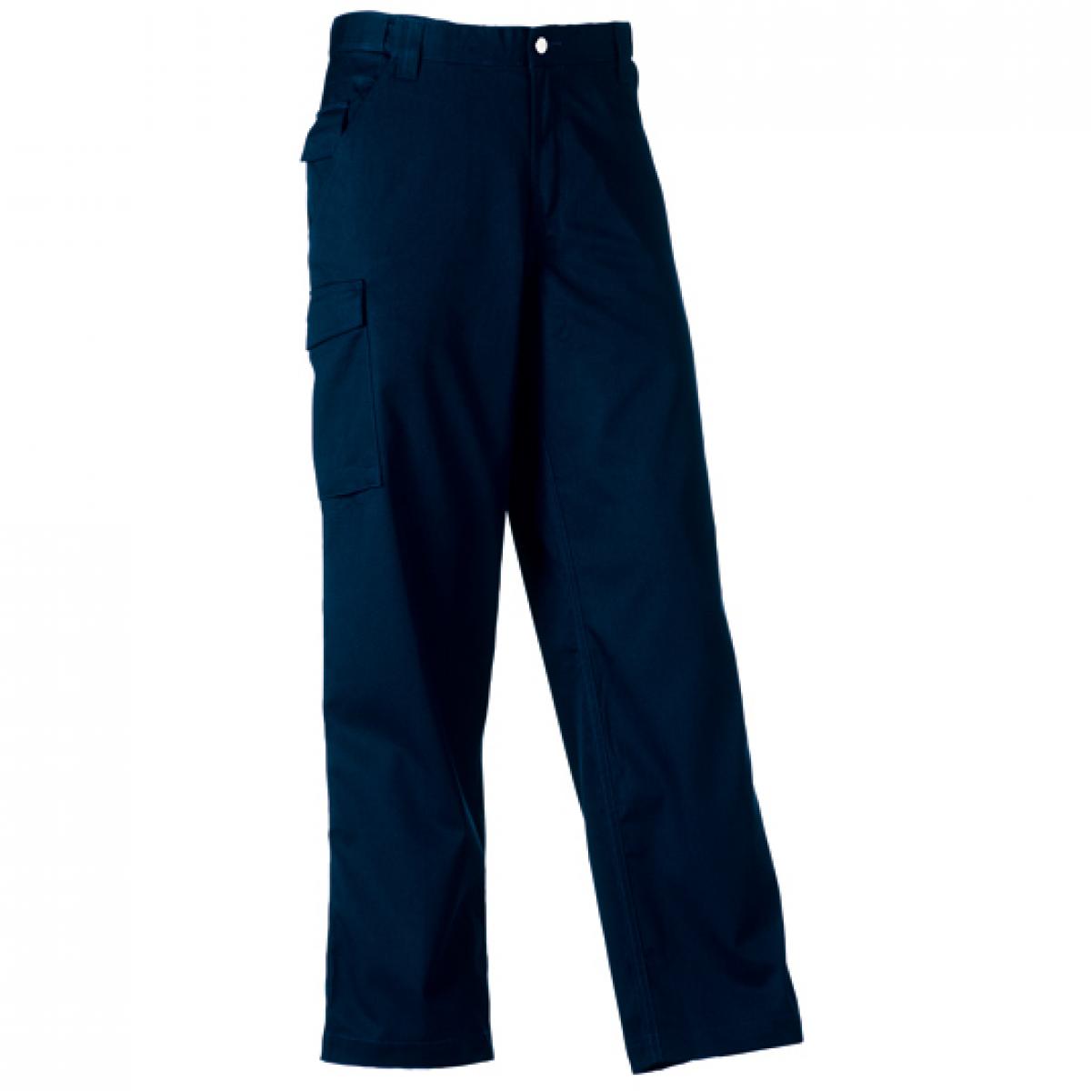 Hersteller: Russell Herstellernummer: R-001M-0 Artikelbezeichnung: Workwear-Hose aus Polyester-/Baumwoll-Twill Farbe: French Navy