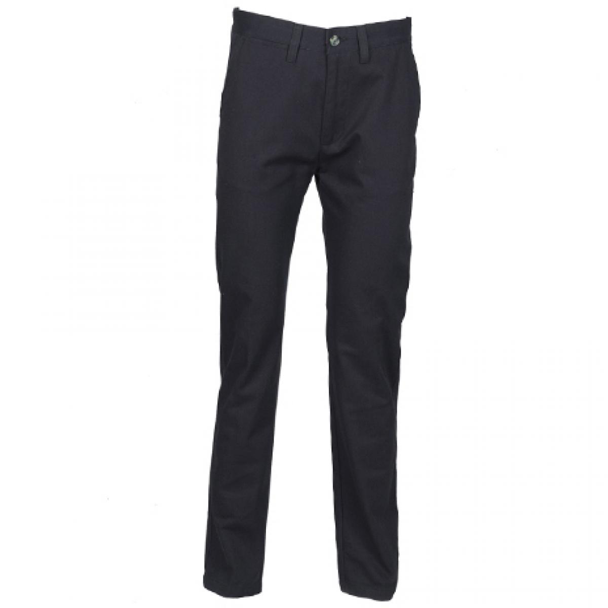 Hersteller: Henbury Herstellernummer: H640 Artikelbezeichnung: Men’s 65/35 Chino Trousers Farbe: Navy