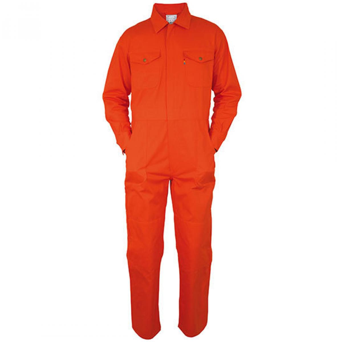 Hersteller: Carson Classic Workwear Herstellernummer: KTH735 Artikelbezeichnung: Herren Classic Overall / Öko-Tex® Standard 100 zertifiziert Farbe: Orange