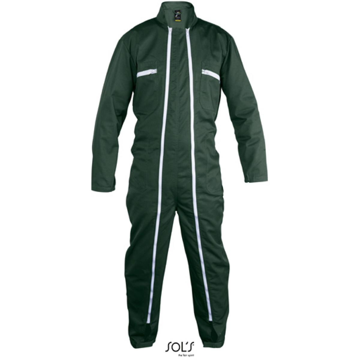 Hersteller: SOLs ProWear Herstellernummer: 80901 Artikelbezeichnung: Workwear Overall Jupiter Pro - Waschbar bis 60 °C Farbe: Green Pro