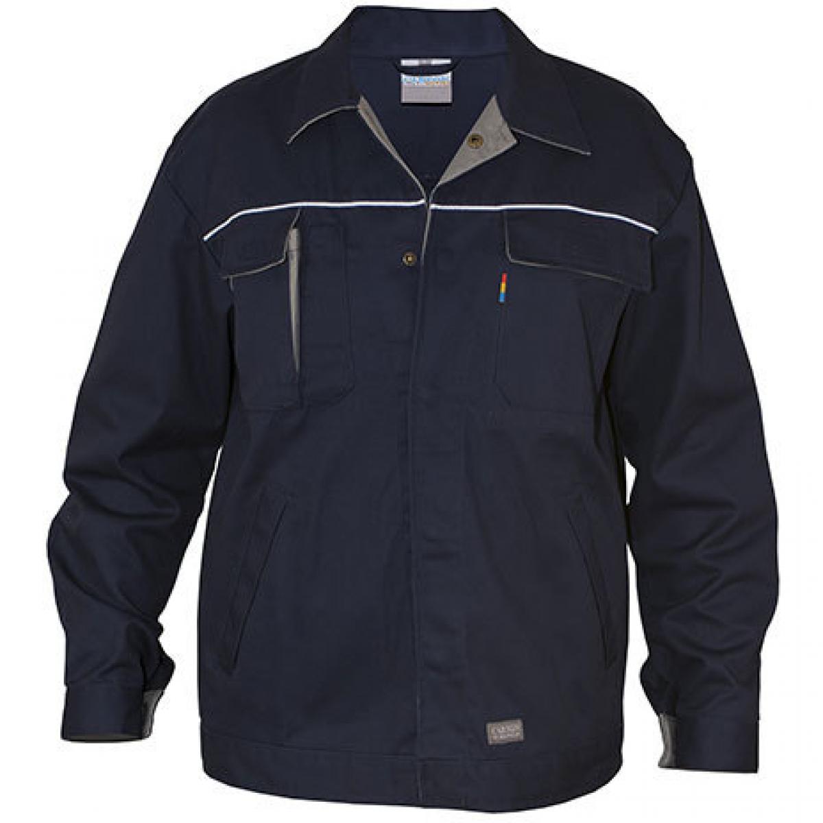 Hersteller: Carson Contrast Herstellernummer: CC710 Artikelbezeichnung: Herren Contrast Work Jacket / Bei 60 Grad waschbar Farbe: Deep Navy/Grey