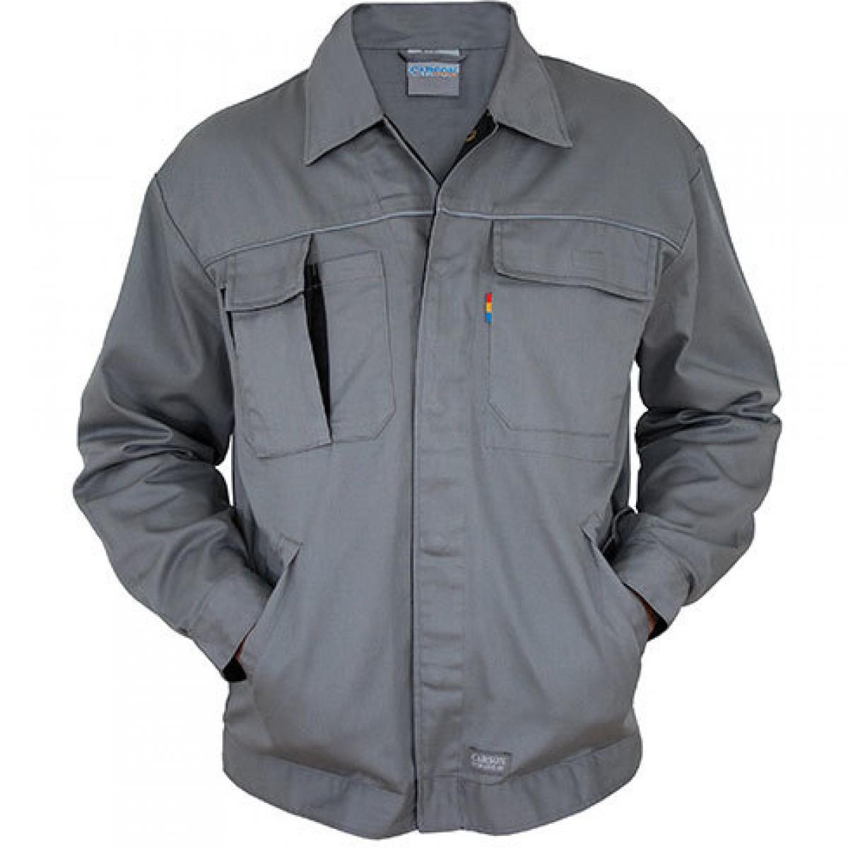 Hersteller: Carson Contrast Herstellernummer: CC710 Artikelbezeichnung: Herren Contrast Work Jacket / Bei 60 Grad waschbar Farbe: Grey/Black