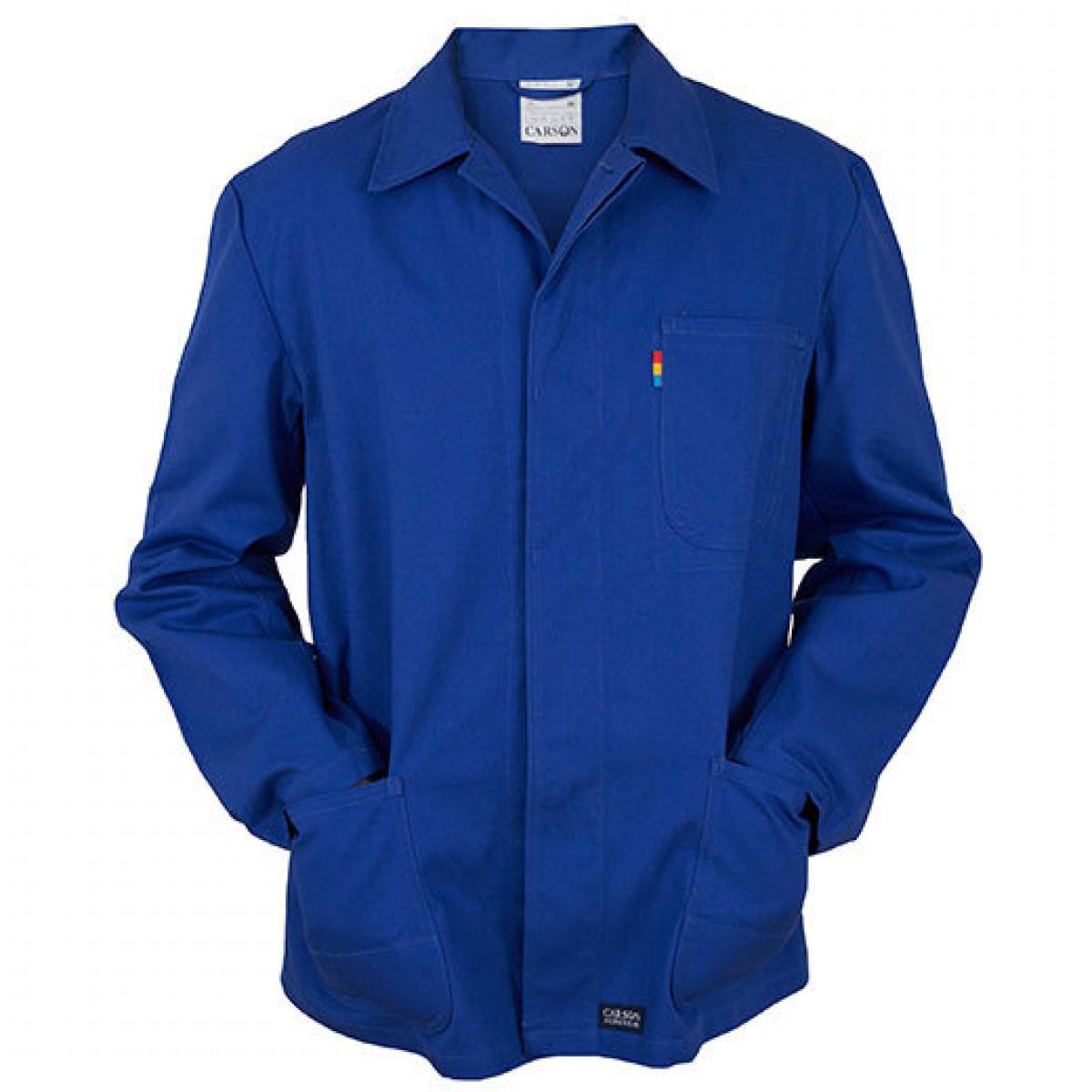 Hersteller: Carson Classic Workwear Herstellernummer: KTH709J Artikelbezeichnung: Herren Classic Long Work Jacket bis 60 Grad waschbar Farbe: Royal
