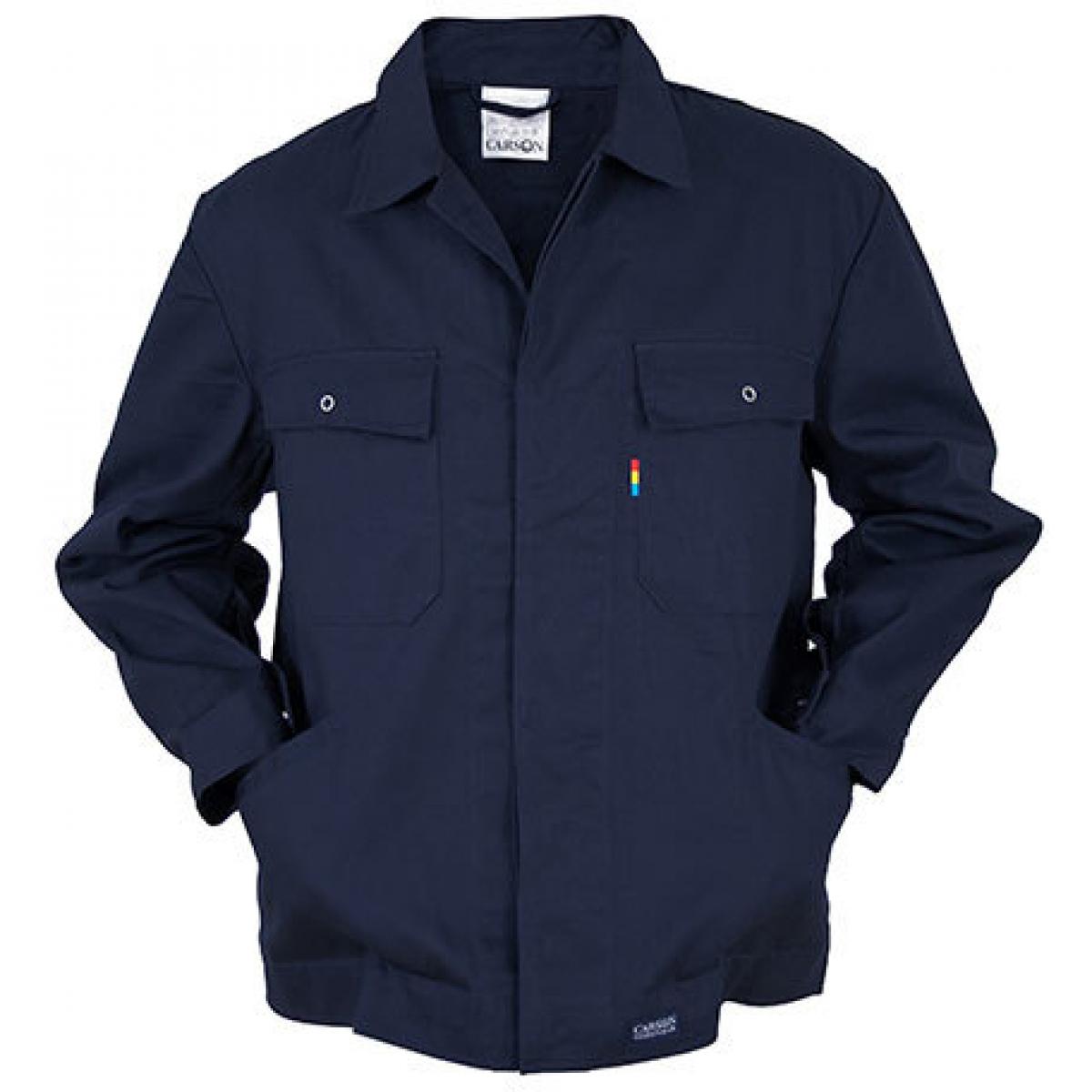 Hersteller: Carson Classic Workwear Herstellernummer: KTH728 Artikelbezeichnung: Herren Classic Blouson Work Jacket bis 60 Grad waschbar Farbe: Navy