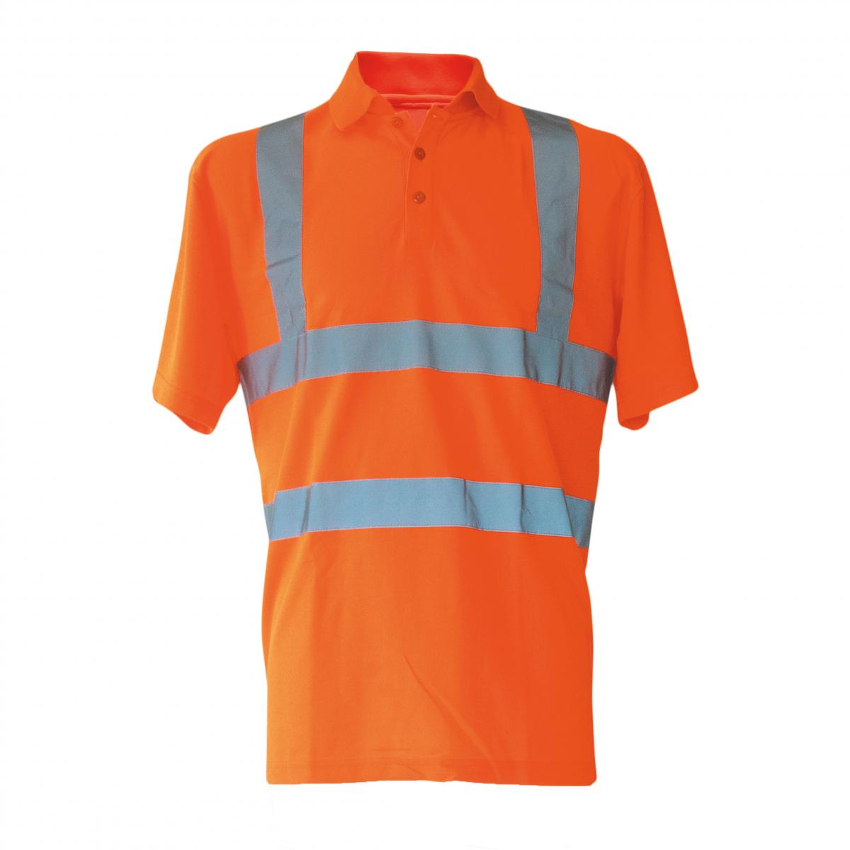 Hersteller: Korntex Herstellernummer: KXPOLO Artikelbezeichnung: Herren Hi-Viz Arbeits Polo Shirt Basic EN ISO 20471 Farbe: Signal Orange