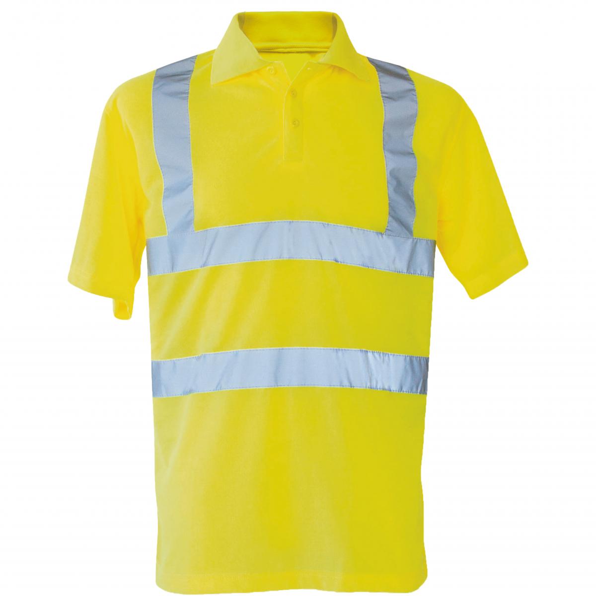 Hersteller: Korntex Herstellernummer: KXPOLO Artikelbezeichnung: Herren Hi-Viz Arbeits Polo Shirt Basic EN ISO 20471 Farbe: Signal Yellow