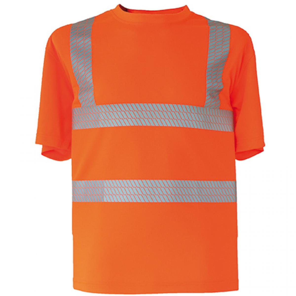 Hersteller: Korntex Herstellernummer: KXBRS Artikelbezeichnung: Herren Hi-Viz Broken Reflective Arbeits T-Shirt EN ISO 20471 Farbe: Signal Orange