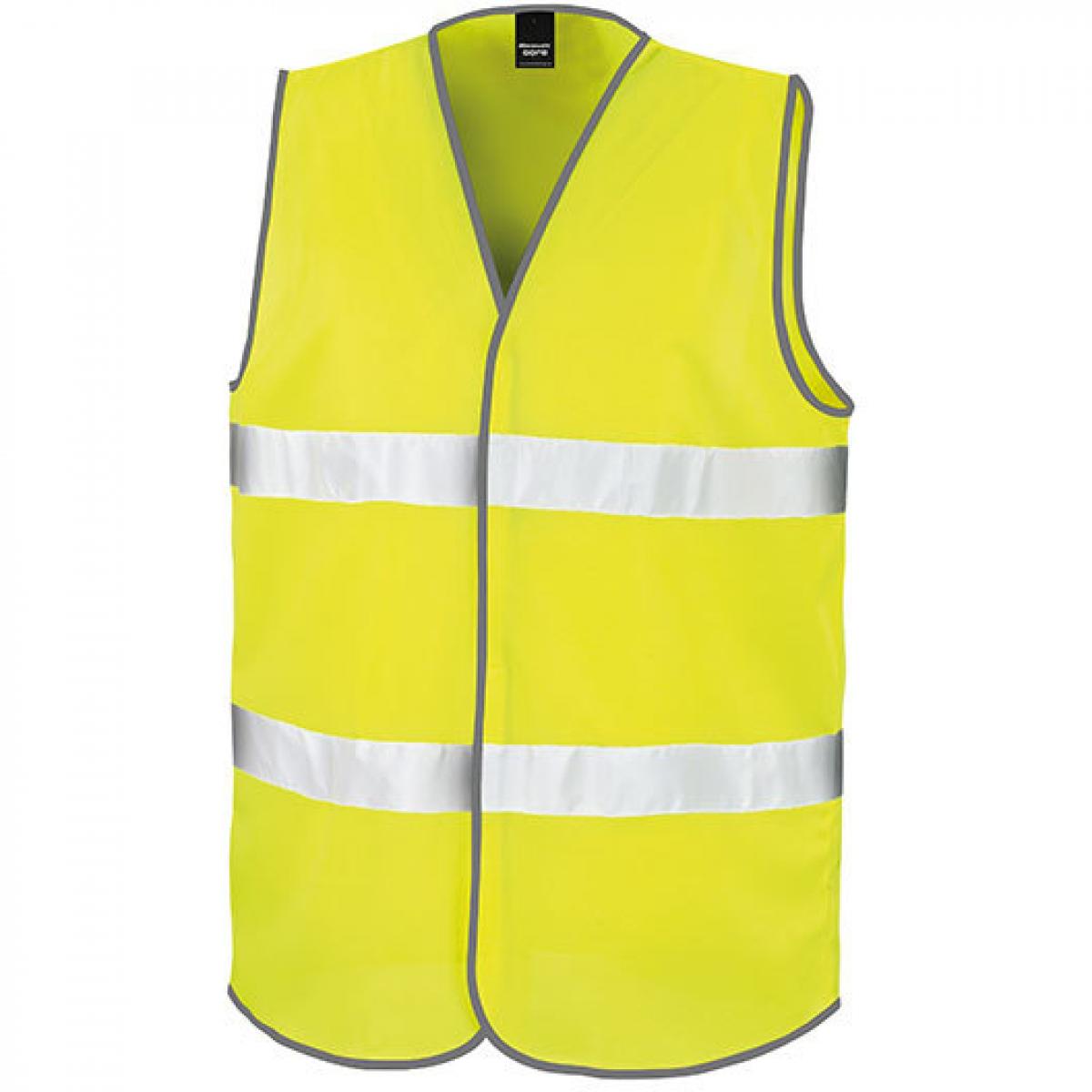 Hersteller: Result Core Herstellernummer: R200X Artikelbezeichnung: Motorist Safety Vest / ISOEN20471:2013, Klasse 2 Farbe: Fluorescent Yellow