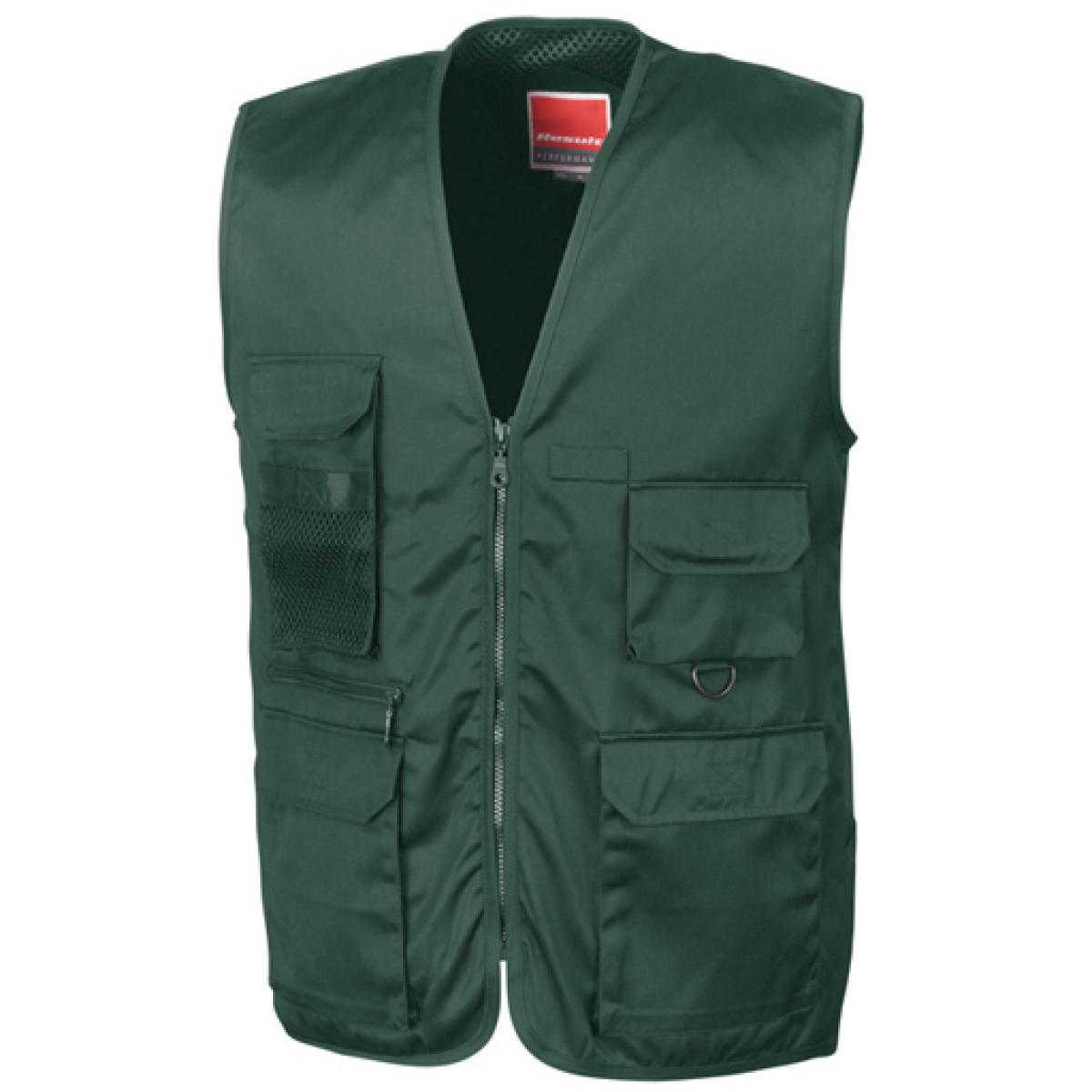 Hersteller: Result WORK-GUARD Herstellernummer: R45X Artikelbezeichnung: Herren Arbeitsweste Safari Vest Farbe: Lichen Green
