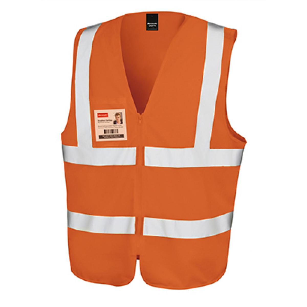Hersteller: Result Core Herstellernummer: R202X Artikelbezeichnung: Herren Core Zip Safety Tabard / EN20471 Klasse 2 Farbe: Fluorescent Orange