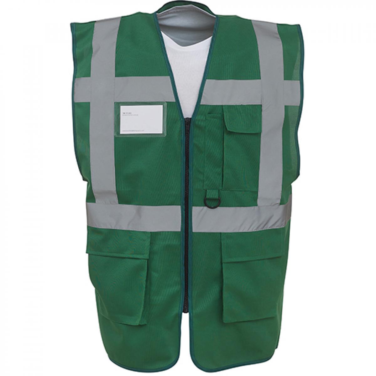 Hersteller: YOKO Herstellernummer: HVW801 Artikelbezeichnung: Herren Multi-Functional Executive Waistcoat Farbe: Paramedic Green