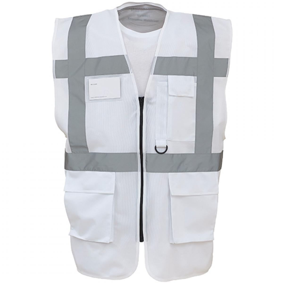 Hersteller: YOKO Herstellernummer: HVW801 Artikelbezeichnung: Herren Multi-Functional Executive Waistcoat Farbe: White