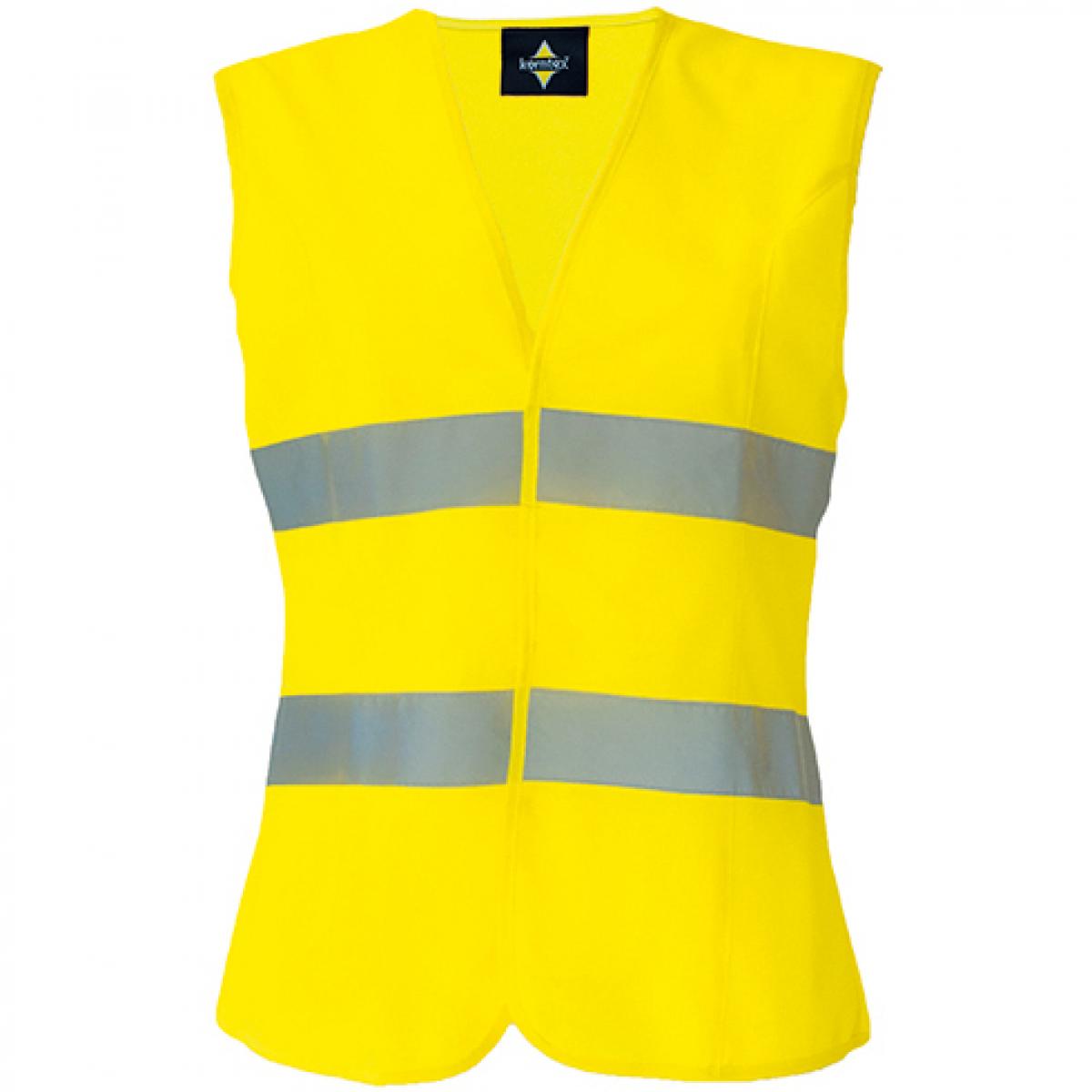 Hersteller: Korntex Herstellernummer: KXF Artikelbezeichnung: Damen Korntex® Sicherheitsweste EN ISO 20471 Farbe: Signal Yellow