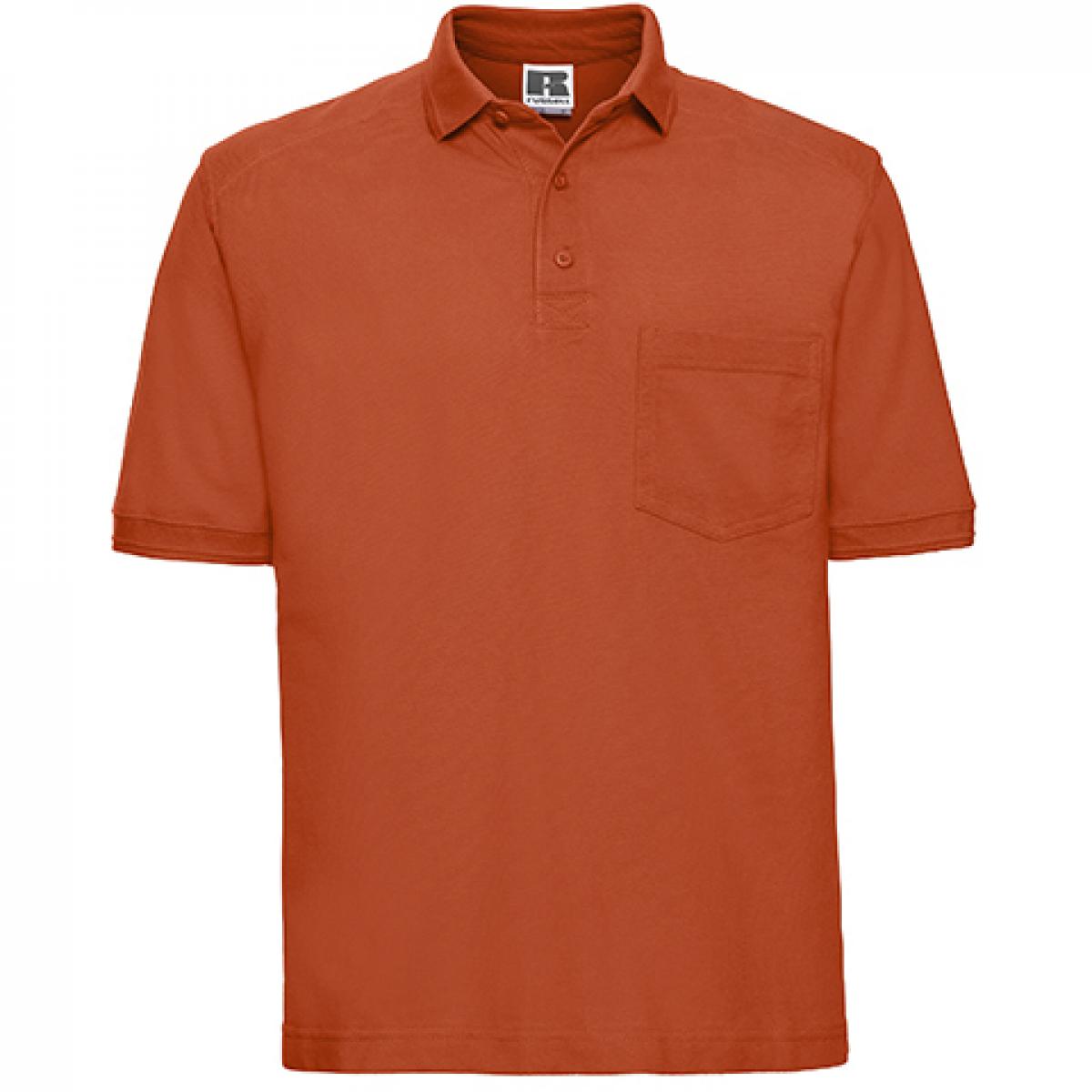 Hersteller: Russell Herstellernummer: R-011M-0 Artikelbezeichnung: Herren Workwear-Poloshirt - Waschbar bis 60 °C Farbe: Orange