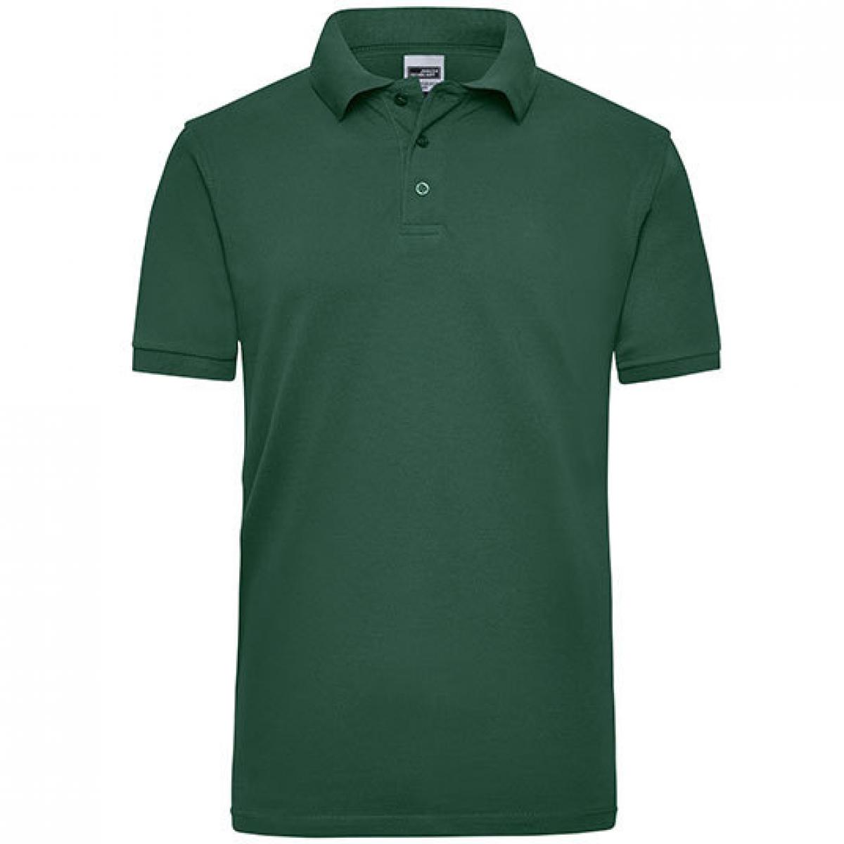 Hersteller: James+Nicholson Herstellernummer: JN 801 Artikelbezeichnung: Workwear Herren Poloshirt Men Farbe: Dark Green