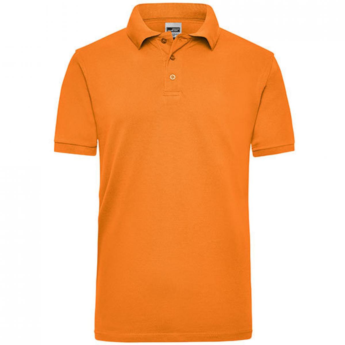 Hersteller: James+Nicholson Herstellernummer: JN 801 Artikelbezeichnung: Workwear Herren Poloshirt Men Farbe: Orange