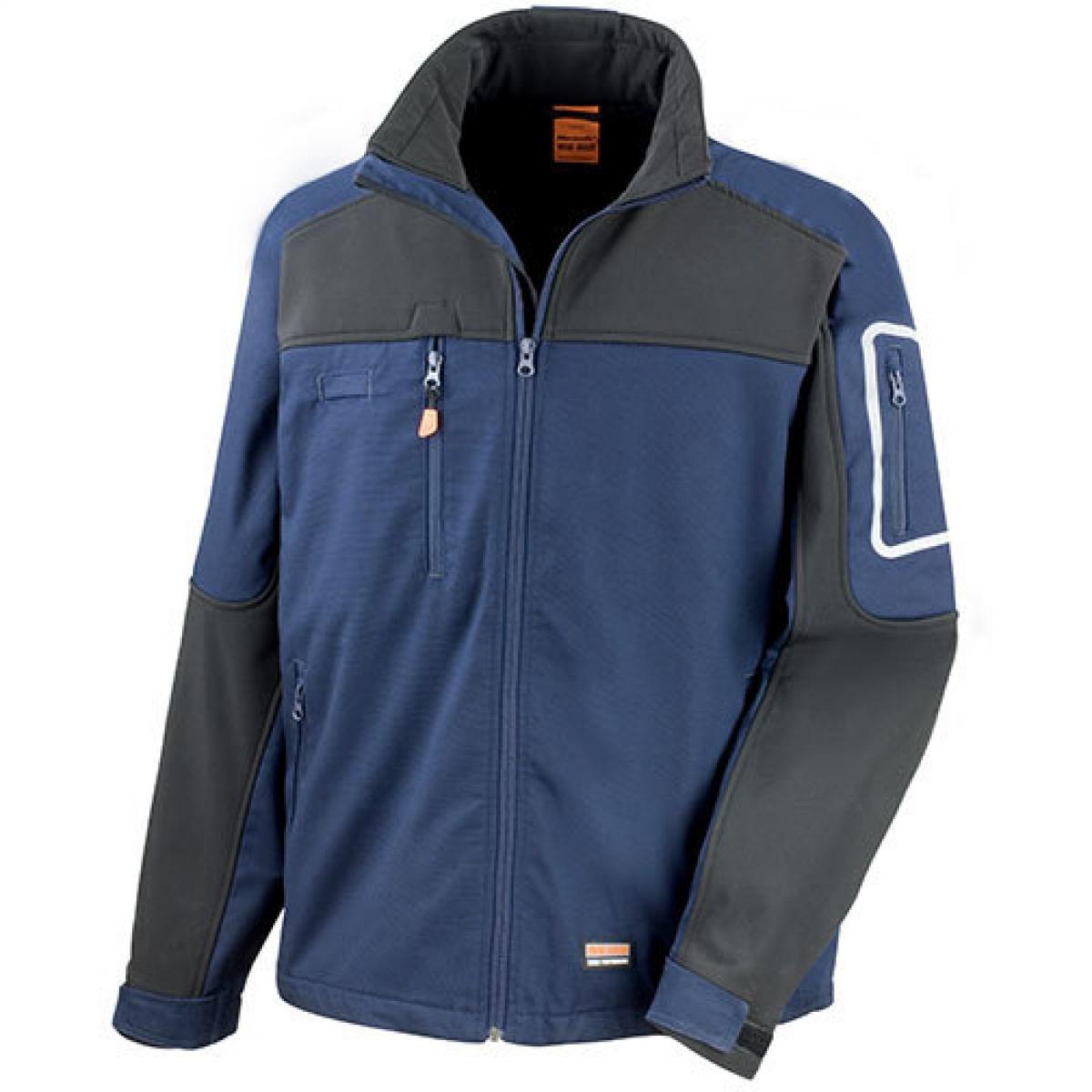 Hersteller: Result WORK-GUARD Herstellernummer: R302X Artikelbezeichnung: Sabre Stretch Jacke Farbe: Navy/Black