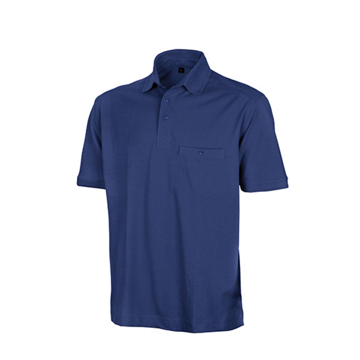Hersteller: Result WORK-GUARD Herstellernummer: R312X Artikelbezeichnung: Herren Apex Polo Shirt / Strapazierfähig aus Mischgewebe Farbe: Royal
