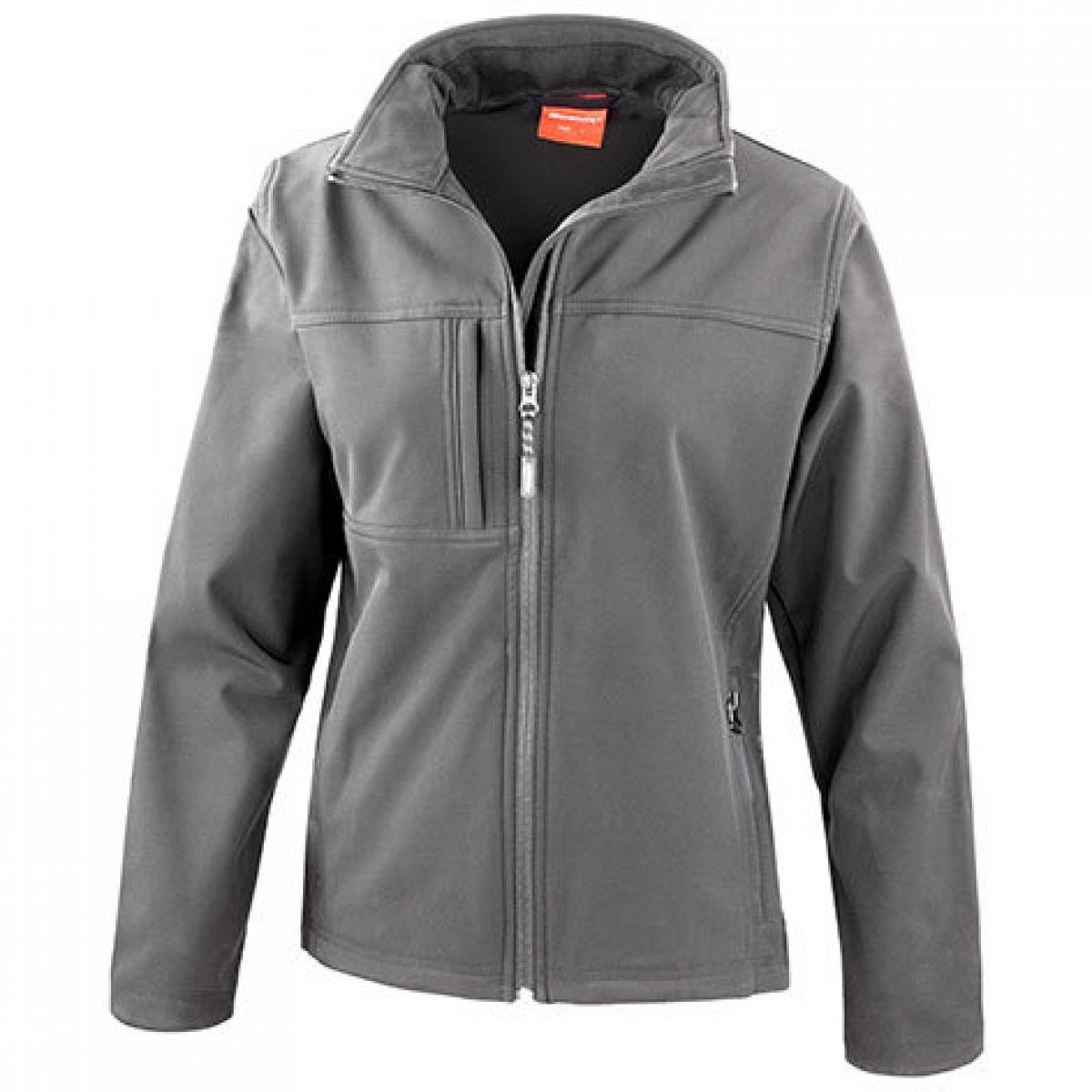 Hersteller: Result Herstellernummer: R121F Artikelbezeichnung: Ladies Classic Soft Shell Jacket Farbe: Grey