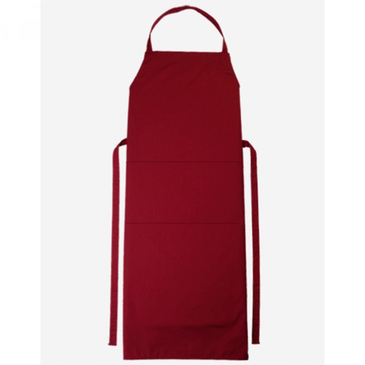 Hersteller: CG Workwear Herstellernummer: 01146-01 Artikelbezeichnung: Latzschürze Verona Classic Bag 90 x 75 cm Farbe: Cherry