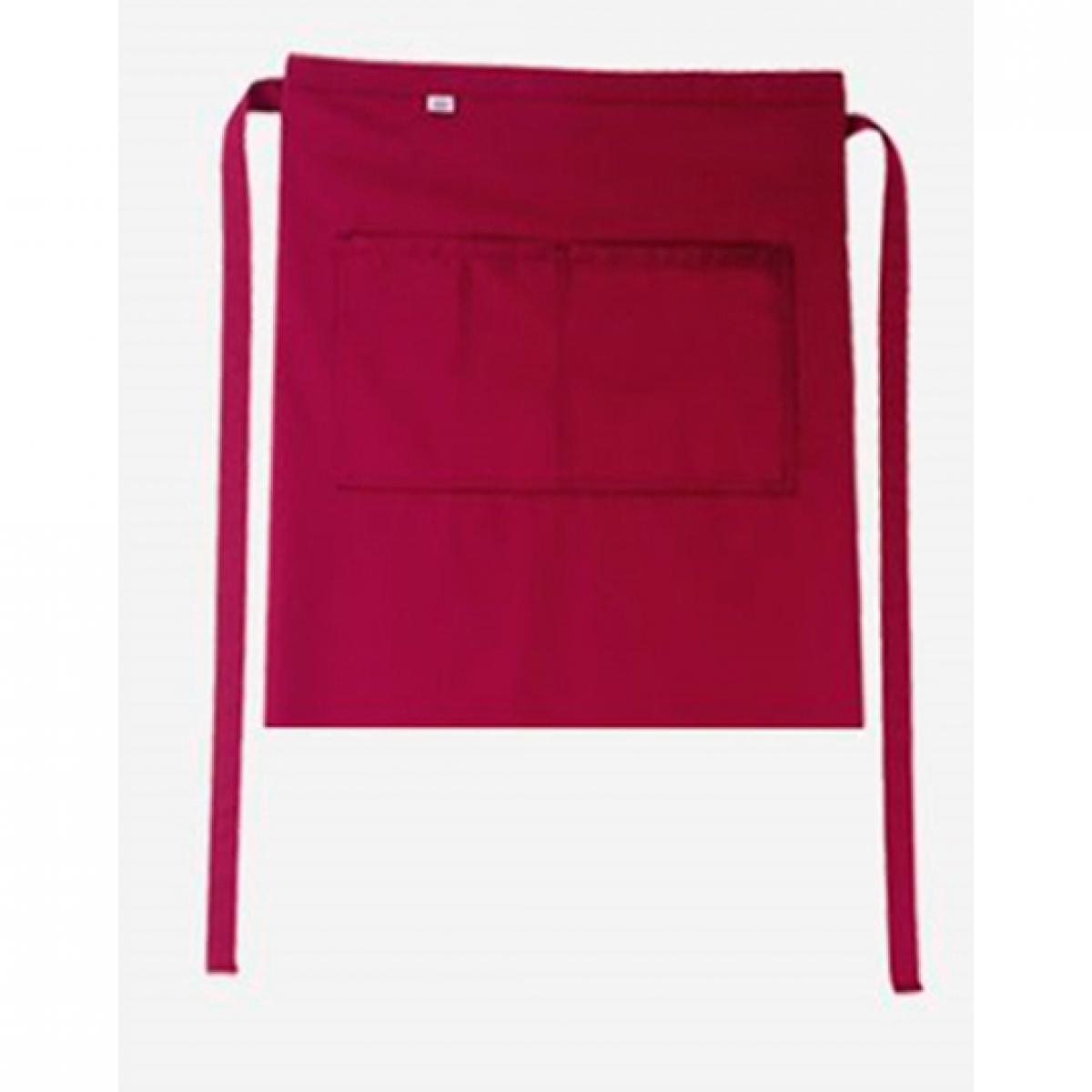 Hersteller: CG Workwear Herstellernummer: 01262-01 Artikelbezeichnung: Bistroschürze Roma Bag 50 x 78 cm Farbe: Cherry