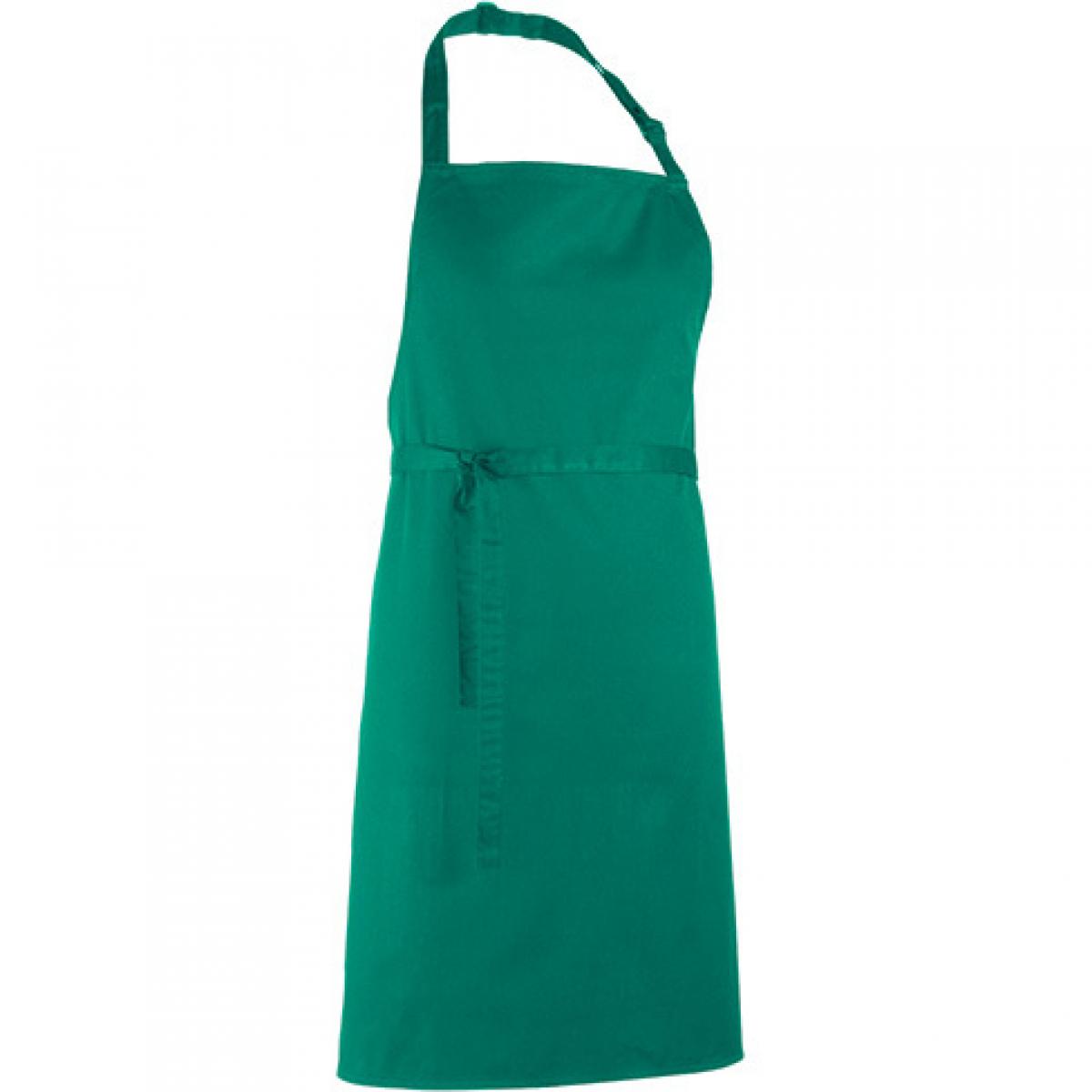Hersteller: Premier Workwear Herstellernummer: PR150 Artikelbezeichnung: Latzschürze ´Colours´ - Waschbar bei 60 °C Farbe: Emerald (ca. Pantone 341)