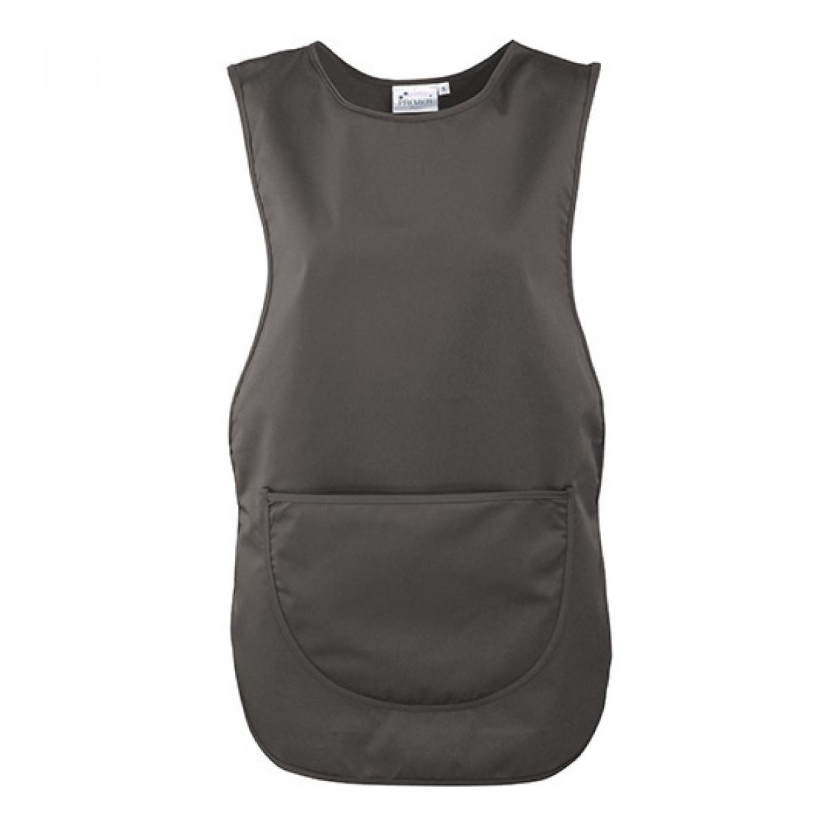 Hersteller: Premier Workwear Herstellernummer: PR171 Artikelbezeichnung: Women`s Pocket Tabard - Waschbar bis 60 °C Farbe: Dark Grey (ca. Pantone 431)