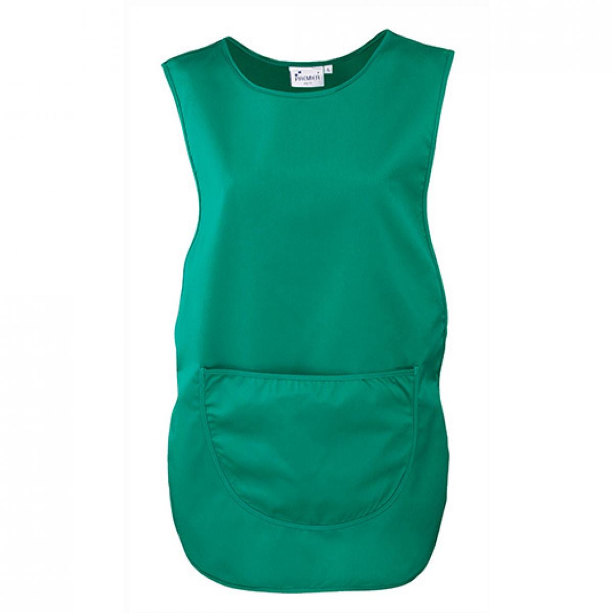 Hersteller: Premier Workwear Herstellernummer: PR171 Artikelbezeichnung: Women`s Pocket Tabard - Waschbar bis 60 °C Farbe: Emerald (ca. Pantone 341)