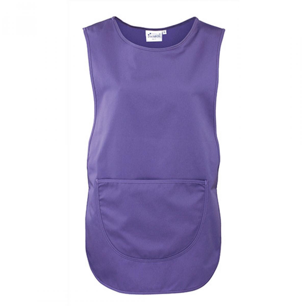 Hersteller: Premier Workwear Herstellernummer: PR171 Artikelbezeichnung: Women`s Pocket Tabard - Waschbar bis 60 °C Farbe: Purple (ca. Pantone 269)
