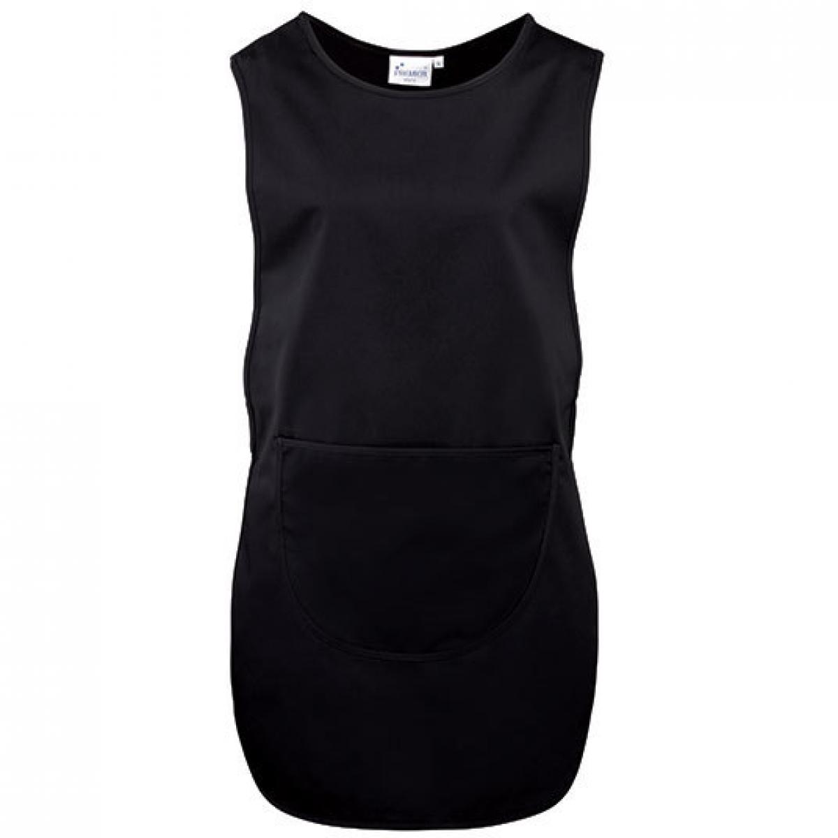 Hersteller: Premier Workwear Herstellernummer: PR172 Artikelbezeichnung: Women`s Long Pocket Tabard - Waschbar bis 60 °C Farbe: Black