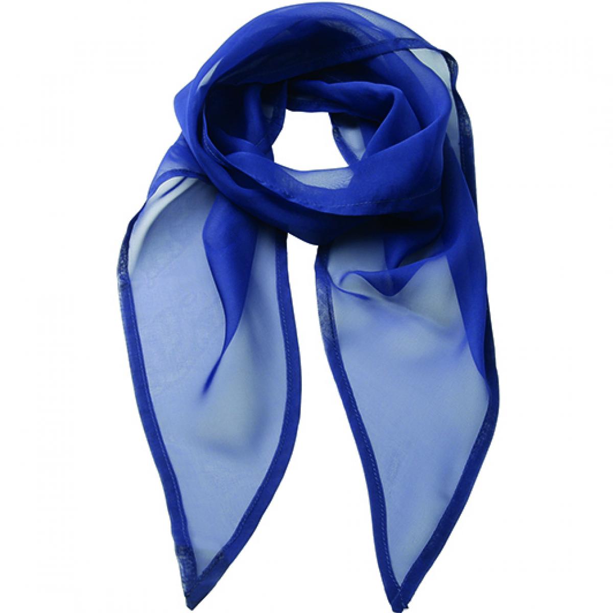 Hersteller: Premier Workwear Herstellernummer: PR740 Artikelbezeichnung: Schal Women`s Colour Chiffon Scarf - 98 x 16,5 cm Farbe: Marine Blue (ca. Pantone 281)