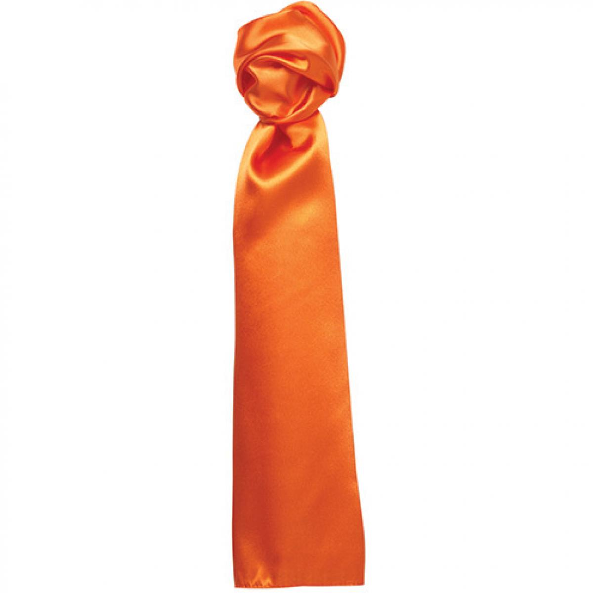 Hersteller: Premier Workwear Herstellernummer: PR730 Artikelbezeichnung: Damenhalstuch uni - 140 x 25 cm Farbe: Orange (ca. Pantone 137C)