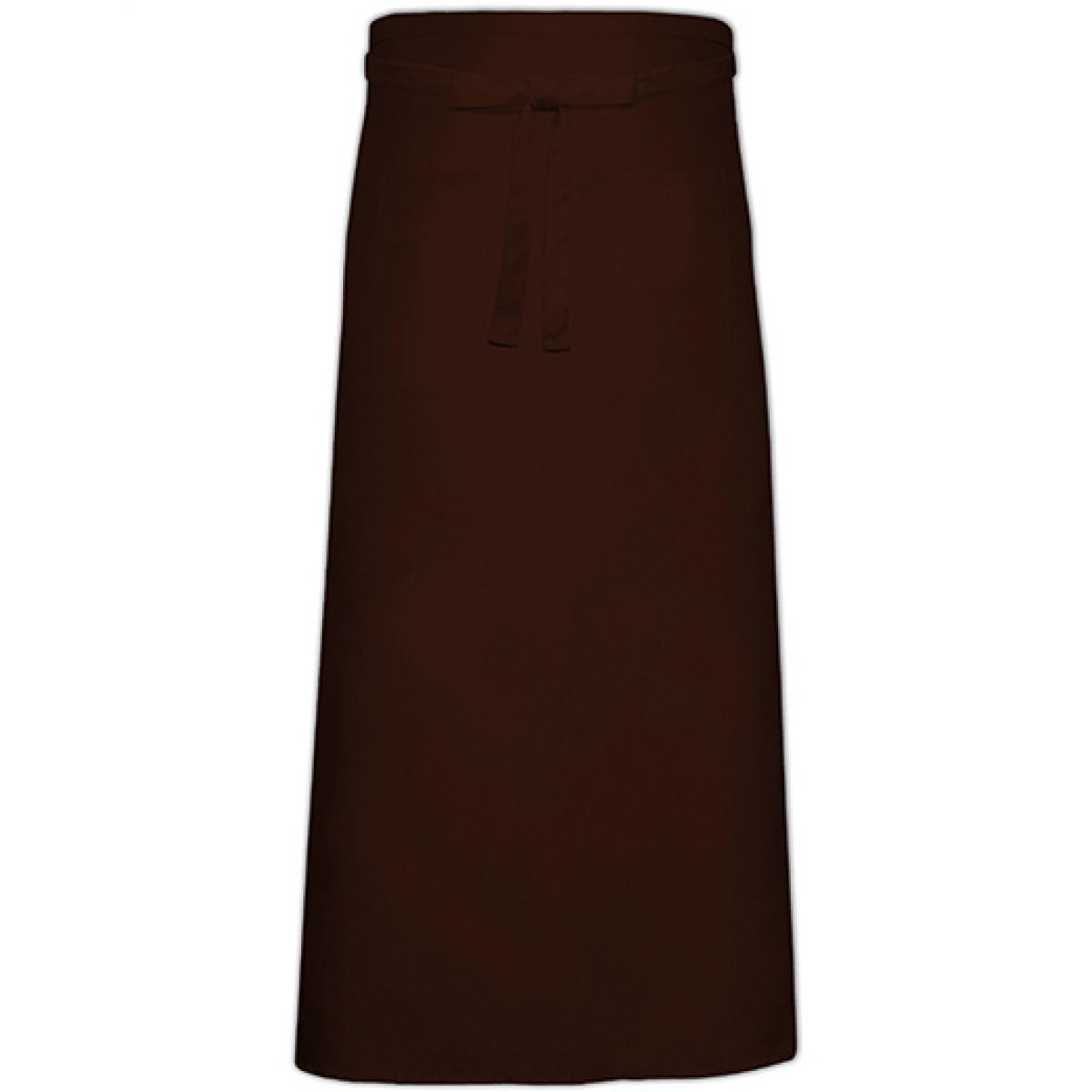 Hersteller: Link Kitchen Wear Herstellernummer: FS100120 Z Artikelbezeichnung: Bistro Apron XL with Front Pocket - 120 x 100 cm Farbe: Brown