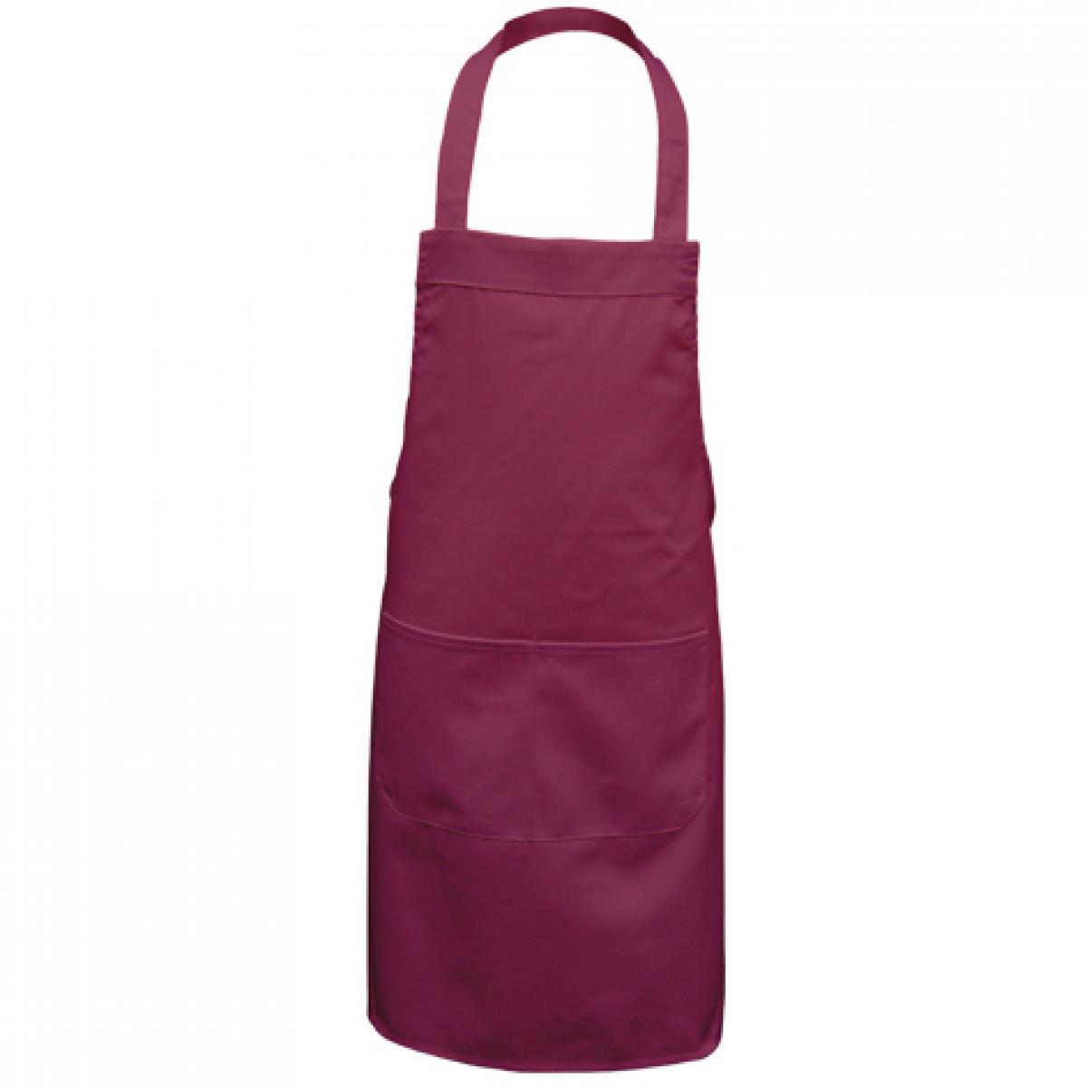 Hersteller: Link Kitchen Wear Herstellernummer: HS8073 Artikelbezeichnung: Hobby Apron - 73 x 80 cm - Waschbar bis 60 °C Farbe: Bordeaux