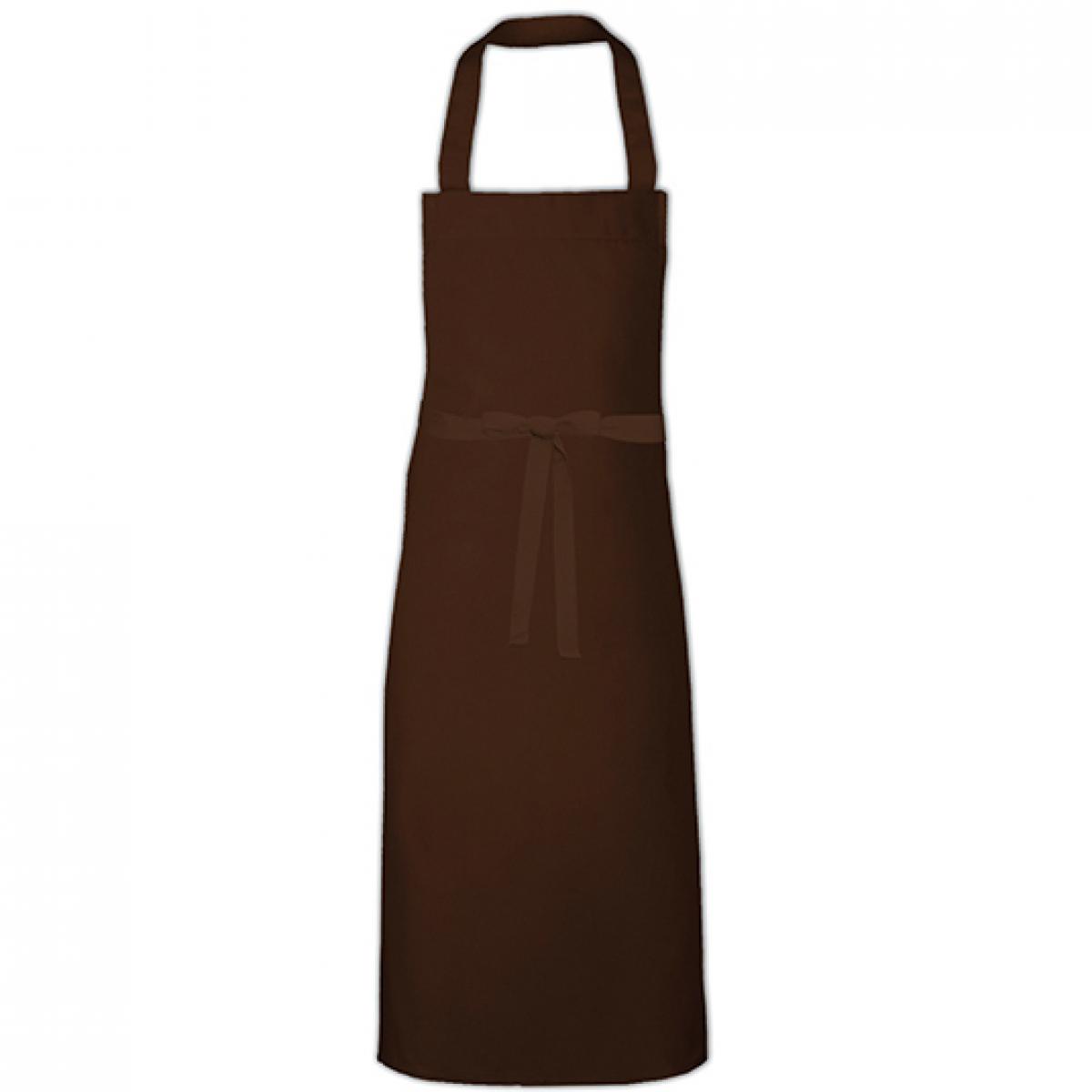 Hersteller: Link Kitchen Wear Herstellernummer: BBQ11073 Artikelbezeichnung: Barbecue Apron XL - 73 x 110 cm - Waschbar bis 60 °C Farbe: Brown