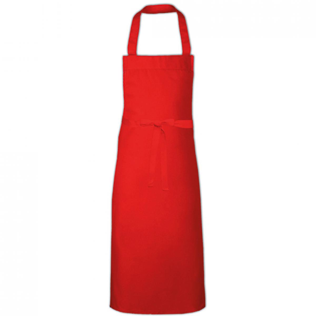 Hersteller: Link Kitchen Wear Herstellernummer: BBQ11073 Artikelbezeichnung: Barbecue Apron XL - 73 x 110 cm - Waschbar bis 60 °C Farbe: Red