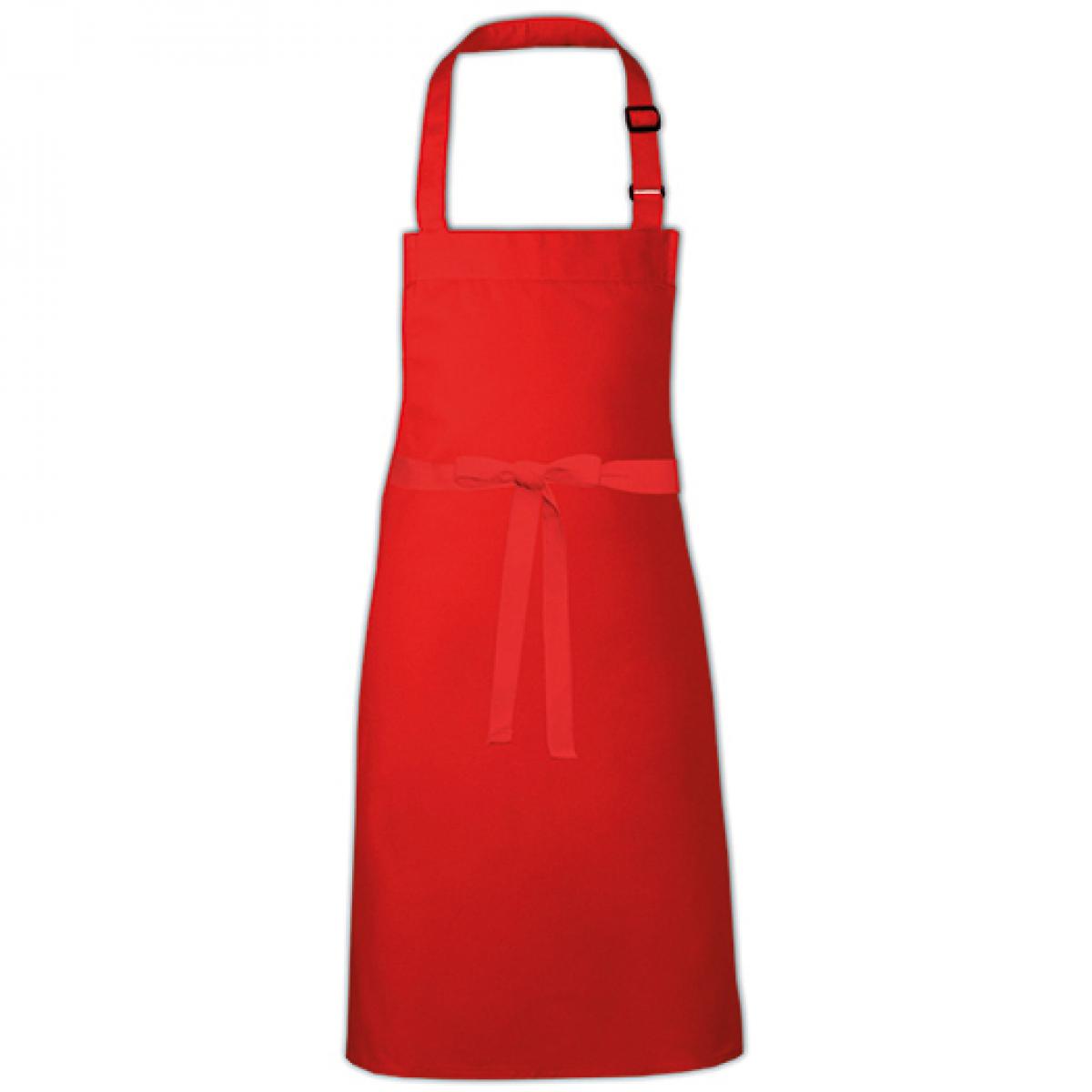 Hersteller: Link Kitchen Wear Herstellernummer: BBQ9073ADJ Artikelbezeichnung: Barbecue Apron adjustable 73 x 90 cm -  Waschbar bis 60 °C Farbe: Red