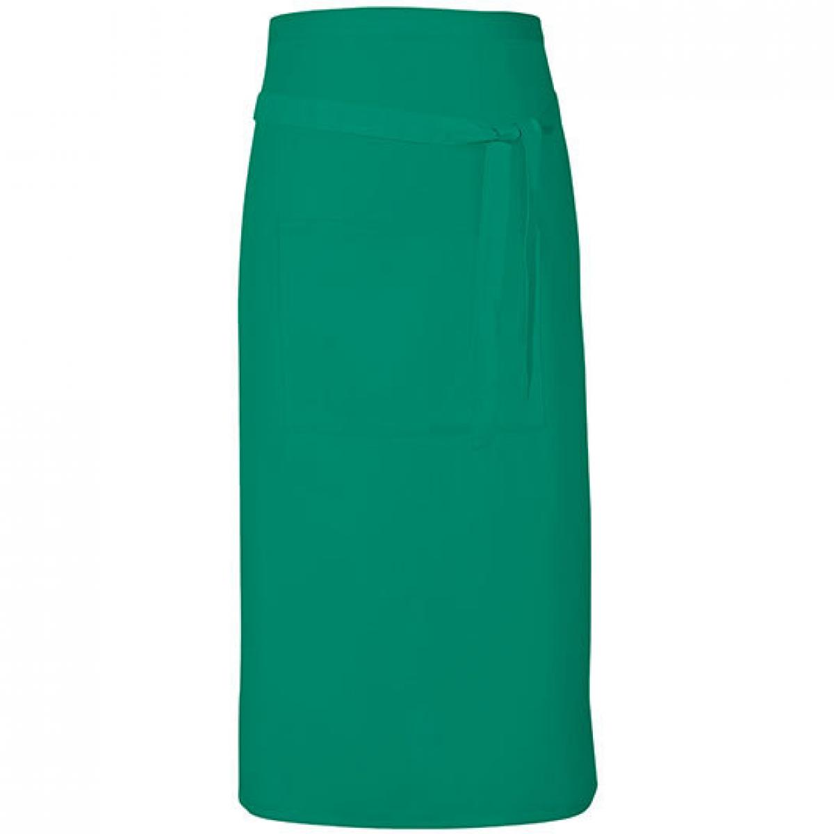 Hersteller: Link Kitchen Wear Herstellernummer: TS8090 Artikelbezeichnung: Terras Apron - 90 x 80 cm - Waschbar bis 60 °C Farbe: Emerald (ca. Pantone 341)