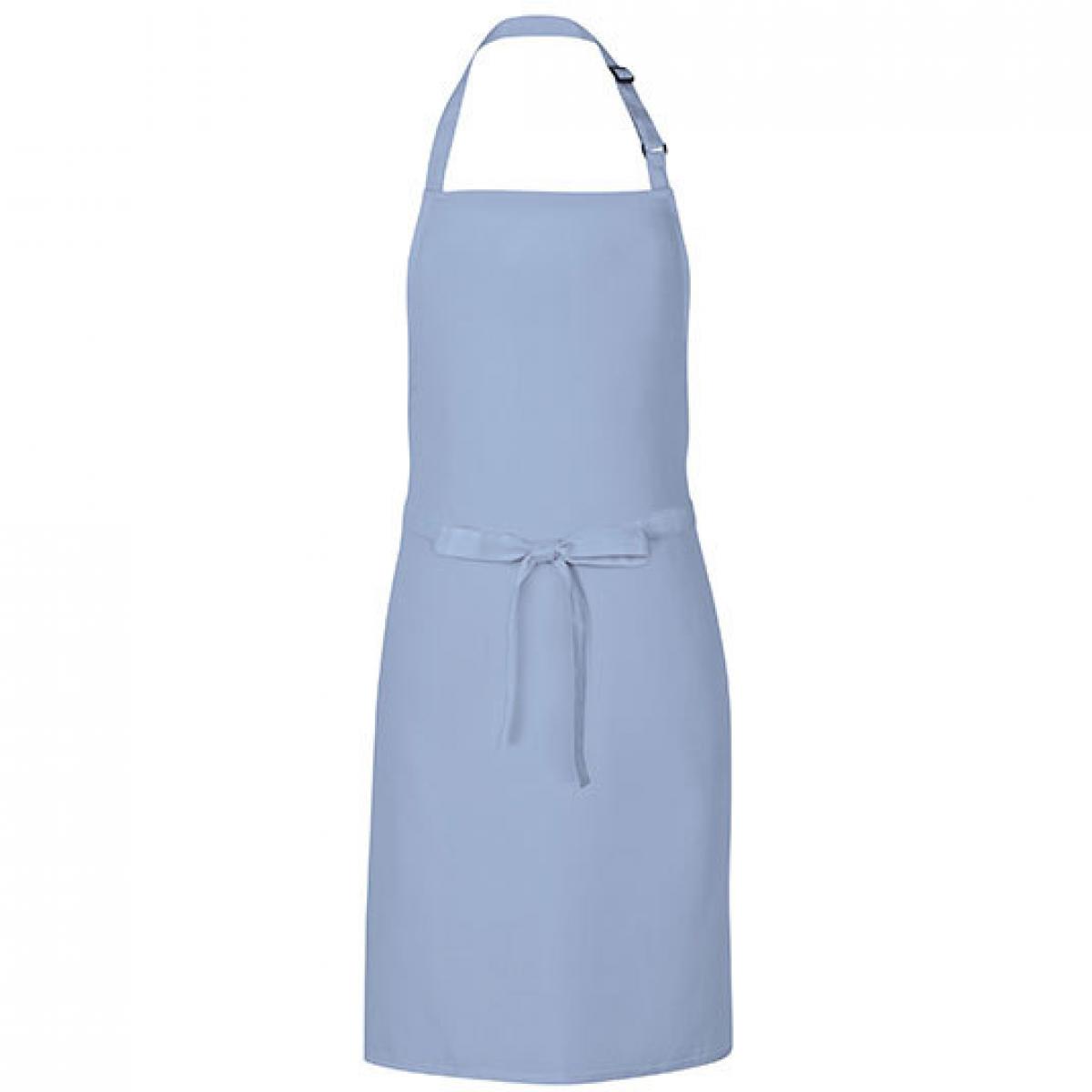 Hersteller: Link Kitchen Wear Herstellernummer: MS8572 Artikelbezeichnung: Multi Apron - 72 x 85 cm - Waschbar bis 60 °C Farbe: Light Blue (ca. Pantone 2708)