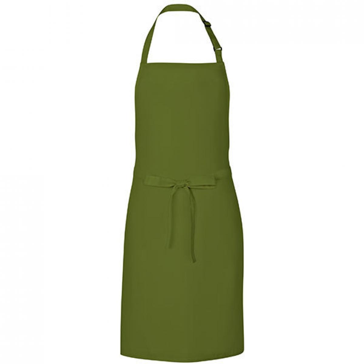 Hersteller: Link Kitchen Wear Herstellernummer: MS8572 Artikelbezeichnung: Multi Apron - 72 x 85 cm - Waschbar bis 60 °C Farbe: Olive (ca. Pantone 378)