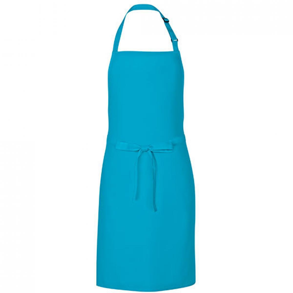 Hersteller: Link Kitchen Wear Herstellernummer: MS8572 Artikelbezeichnung: Multi Apron - 72 x 85 cm - Waschbar bis 60 °C Farbe: Turquoise (ca. Pantone 312)