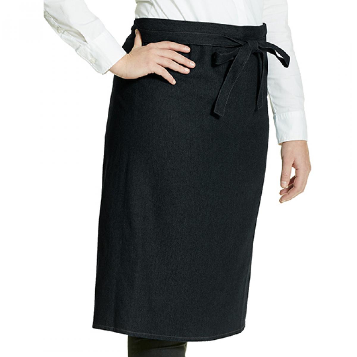 Hersteller: Link Kitchen Wear Herstellernummer: KS70100JNS Artikelbezeichnung: Jeans Cook`s Apron - 100 x 70 cm - Waschbar bis 60 °C Farbe: Black