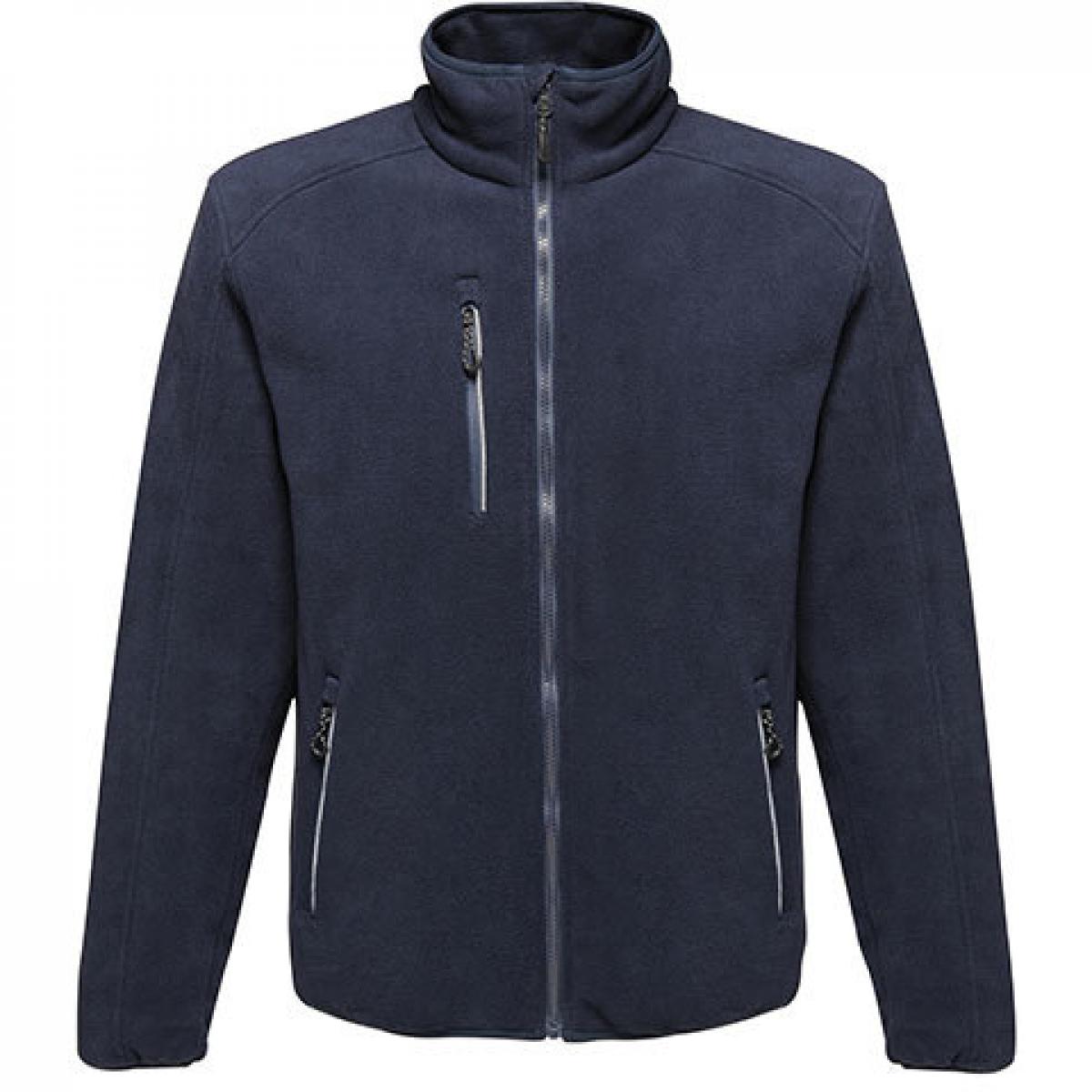 Hersteller: Regatta Herstellernummer: TRA624 Artikelbezeichnung: Herren Omicron III Waterproof Breathable Fleece Jacket Farbe: Navy