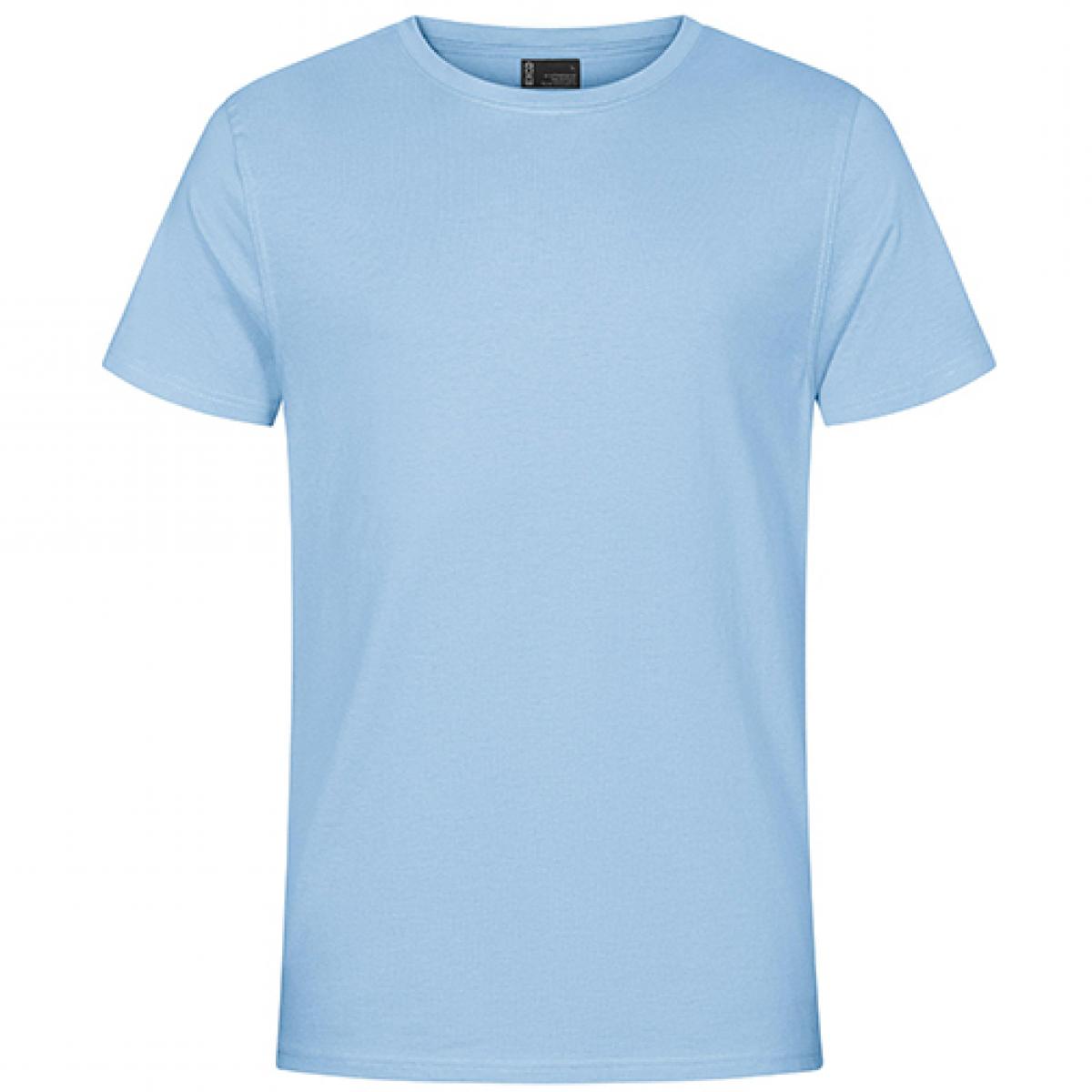 Hersteller: EXCD by Promodoro Herstellernummer: 3077 Artikelbezeichnung: Herren T-Shirt, Single-Jersey Farbe: Ice Blue