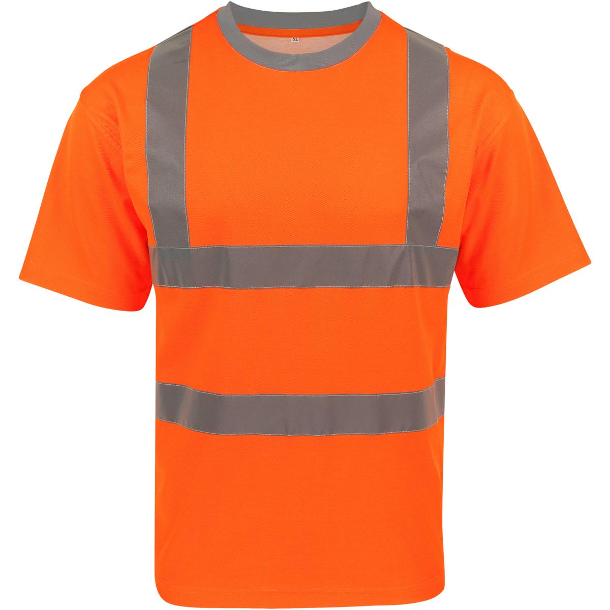 Hersteller: Korntex Herstellernummer: KXPCSHIRT Artikelbezeichnung: Herren Shirt Blended fabric T-Shirt, EN ISO 20471:2013 Farbe: Signal Orange