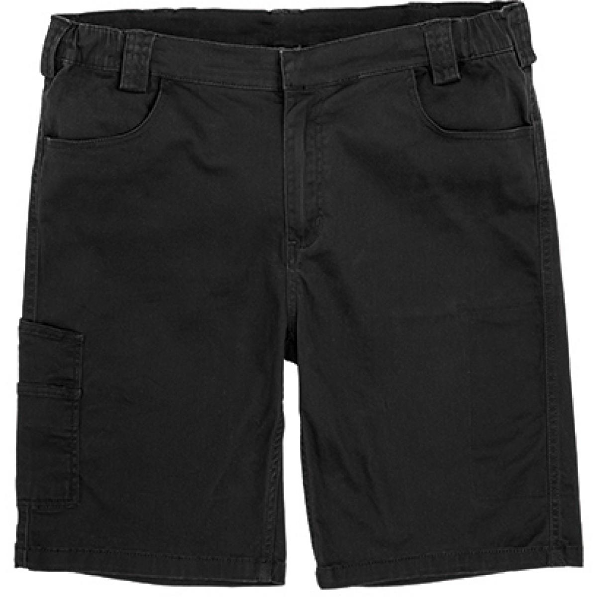 Hersteller: WORK-GUARD Herstellernummer: R471X Artikelbezeichnung: Arbeitshose Super Stretch Slim Chino Shorts Farbe: Black