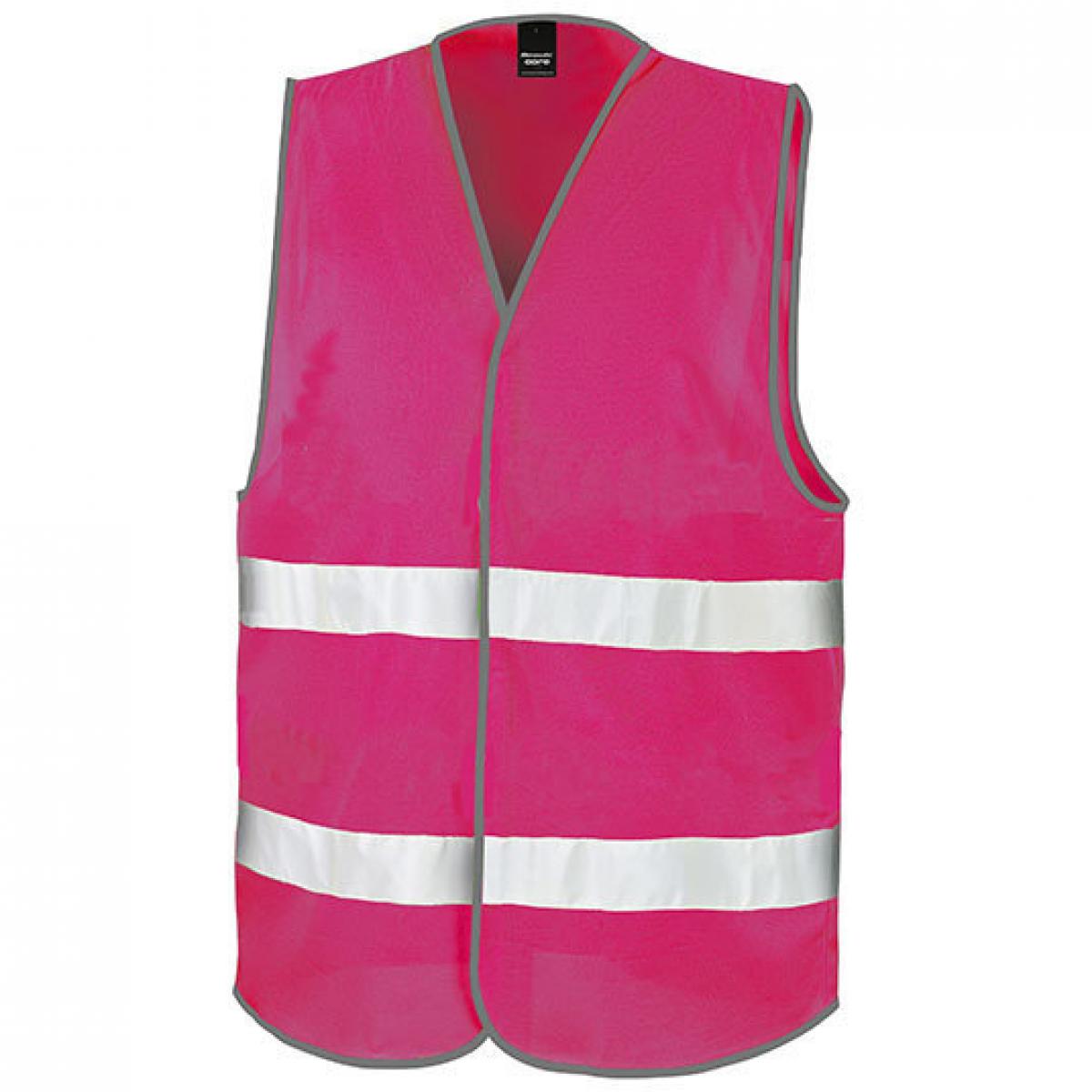 Hersteller: Result Core Herstellernummer: R200X Artikelbezeichnung: Motorist Safety Vest / ISOEN20471:2013, Klasse 2 Farbe: Raspberry