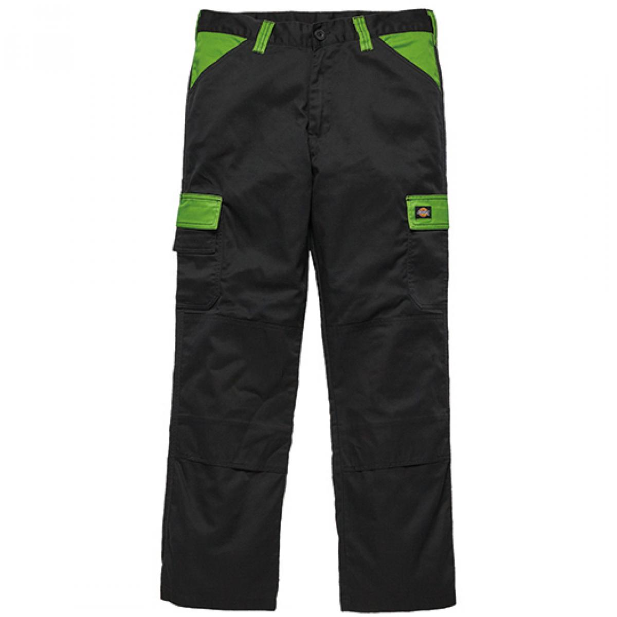 Hersteller: Dickies Herstellernummer: ED24/7 Artikelbezeichnung: Everyday Workwear Bundhose - ED24/7 Farbe: Black/Lime