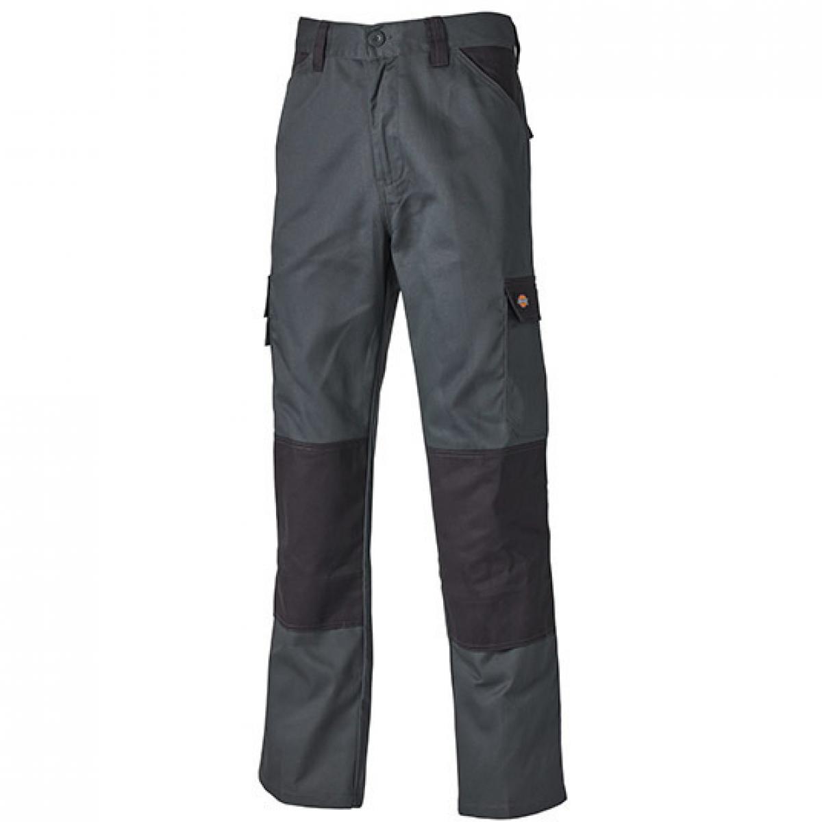 Hersteller: Dickies Herstellernummer: ED24/7 Artikelbezeichnung: Everyday Workwear Bundhose - ED24/7 Farbe: Grey (Solid)/Black